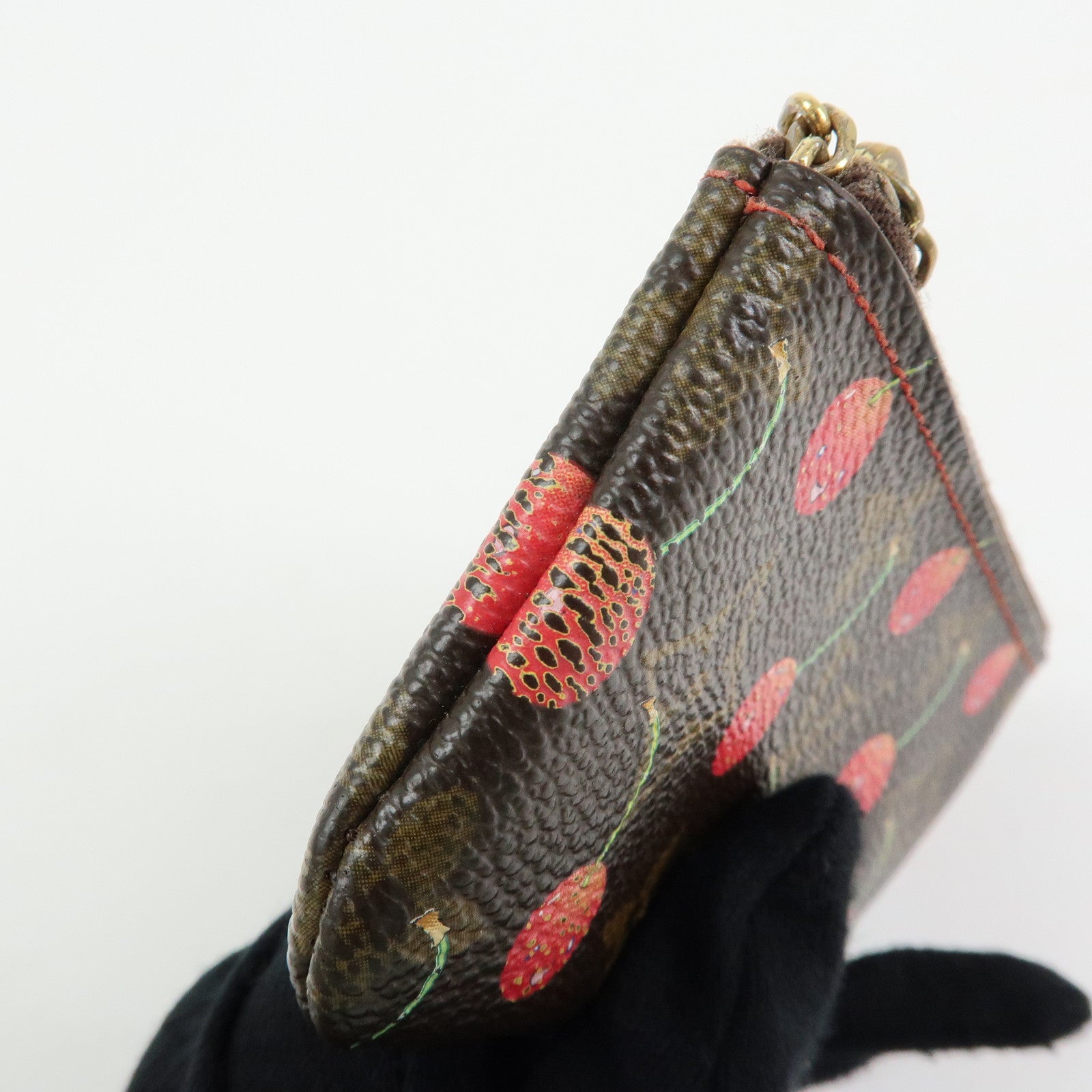 Louis Vuitton Monogram Cherry Pochette Cles Coin Case M95042