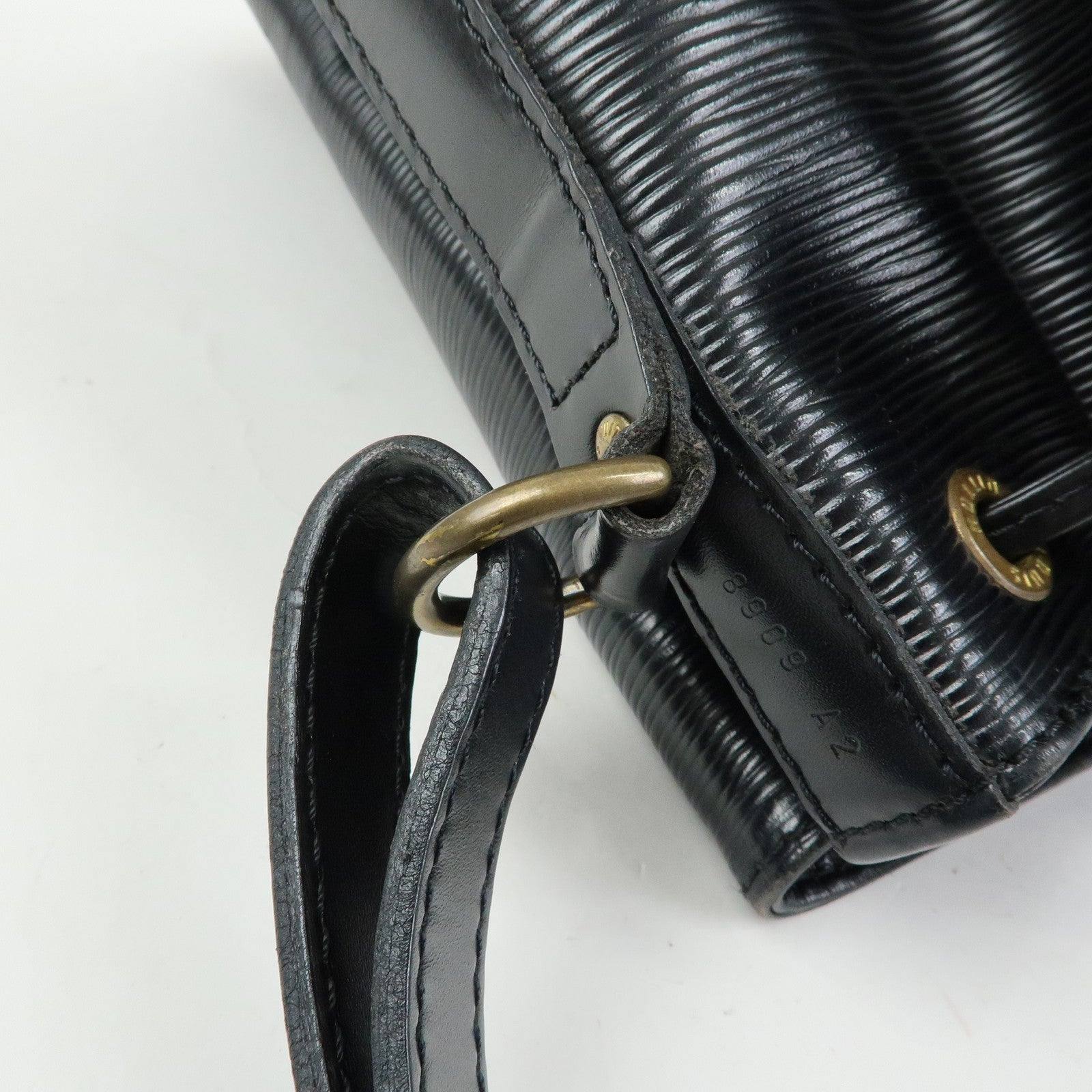 Louis Vuitton Epi Leather Petit Noe Shoulder Bag Noir Black M59012