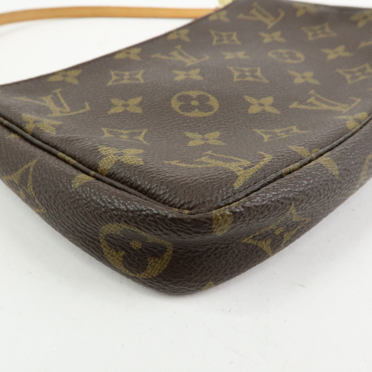 Louis Vuitton Monogram Pochette Accessoires Pouch Hand Bag M51980