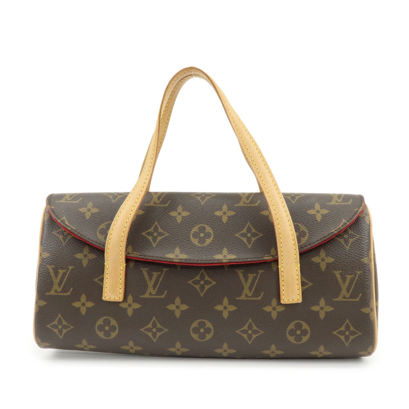 Louis Vuitton Monogram Canvas Sonatine Hand Bag Brown M51902
