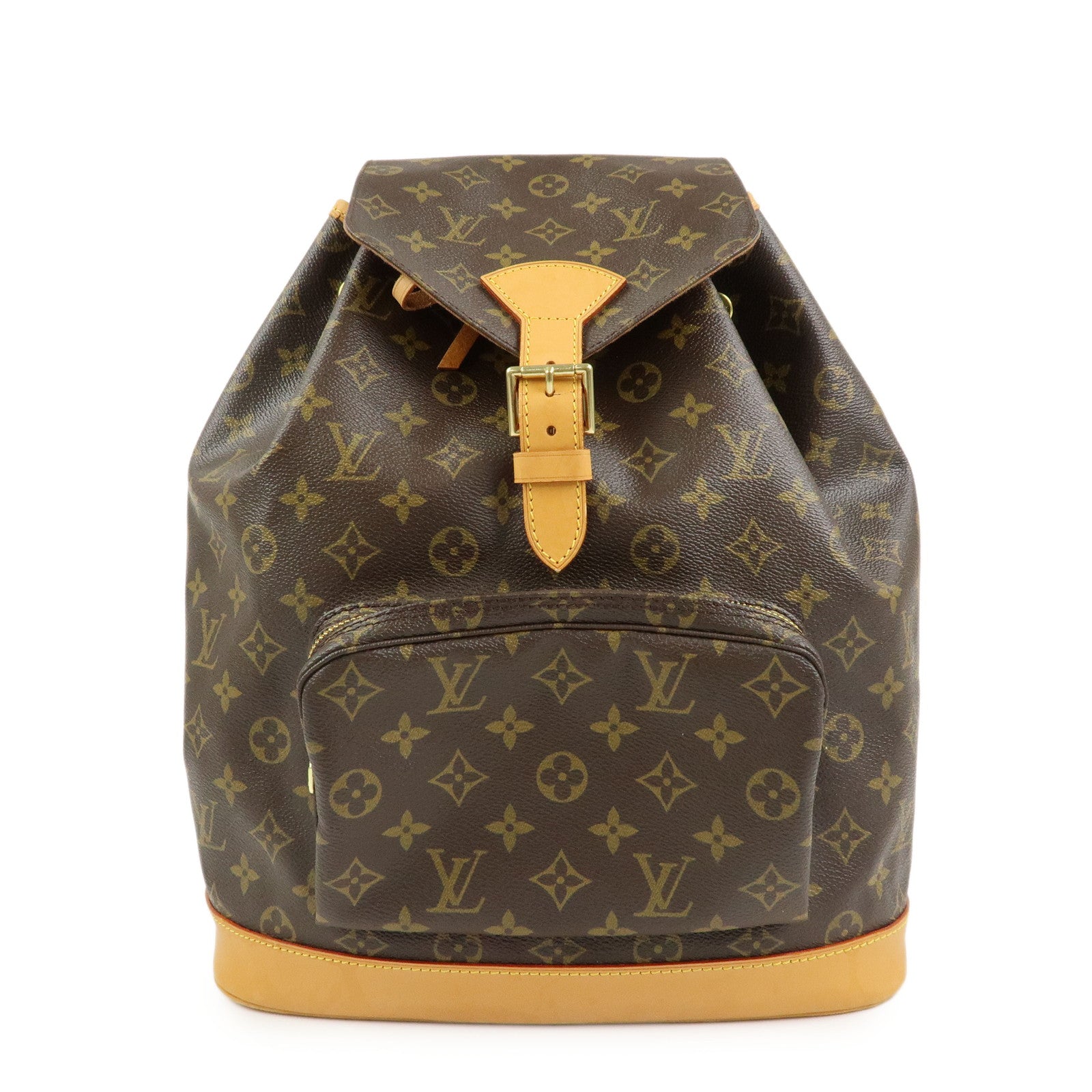 Louis Vuitton Monogram Montsouris GM Backpack Brown M51135