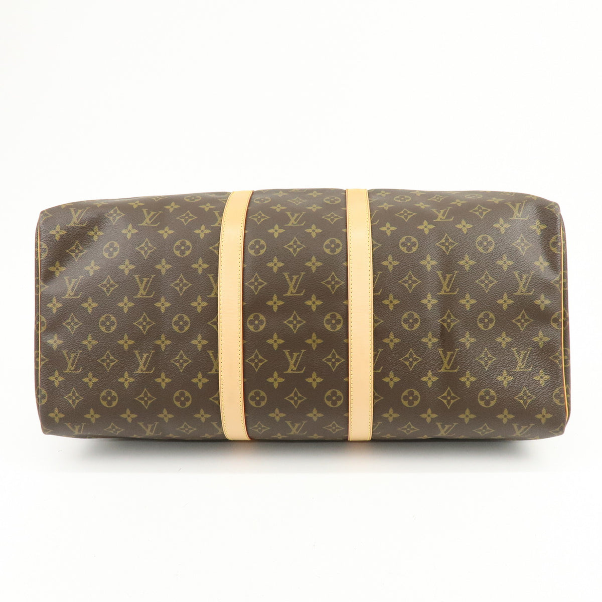Louis Vuitton Monogram Keep All 55 Boston Bag Brown M41424