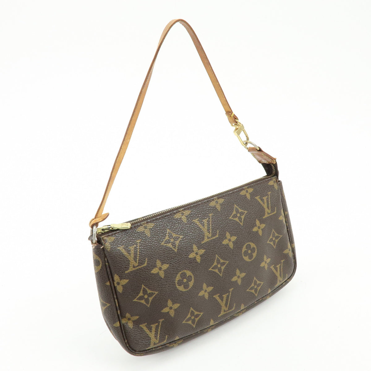 Louis Vuitton Monogram Pochette Accessoires Pouch Hand Bag M51980