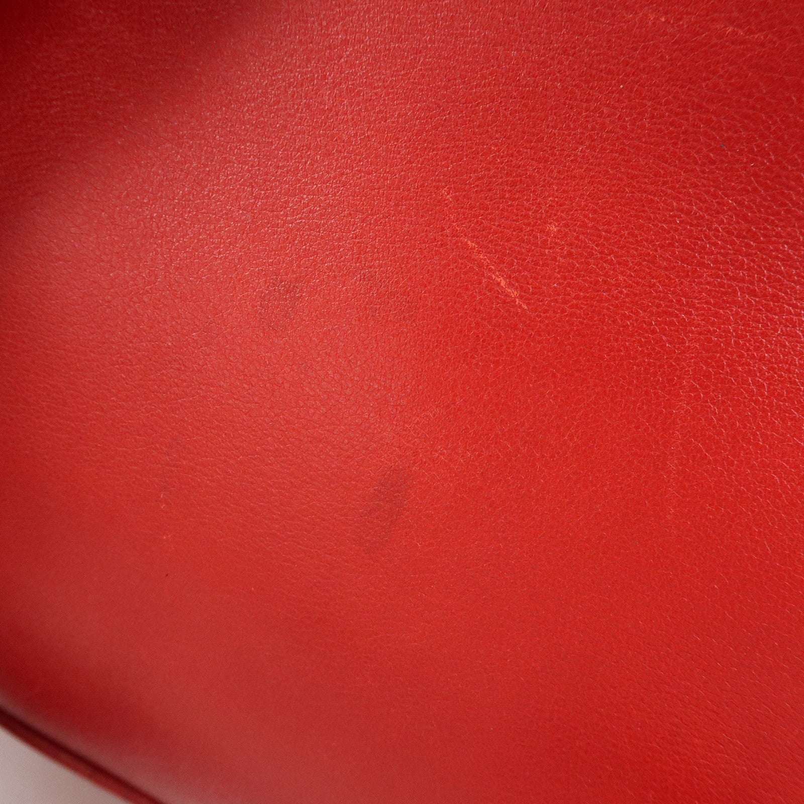 Gucci Bamboo Leather Backpack Rucksack Red 003・2058・0016