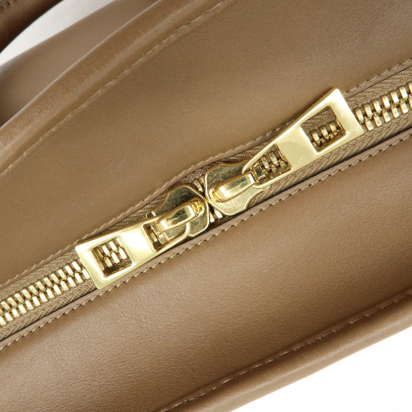 LOEWE Amazona 28 Leather 2Way Bag Hand Bag Shoulder Bag Mocha