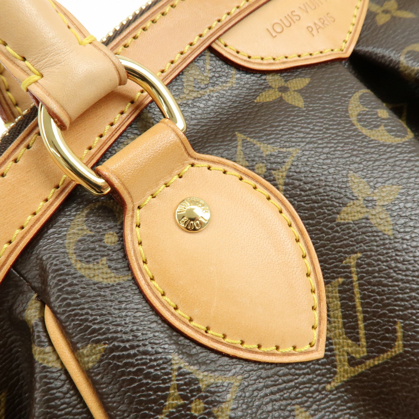 Louis Vuitton Monogram Tivoli PM Hand Bag Shoulder Bag Brown M40143
