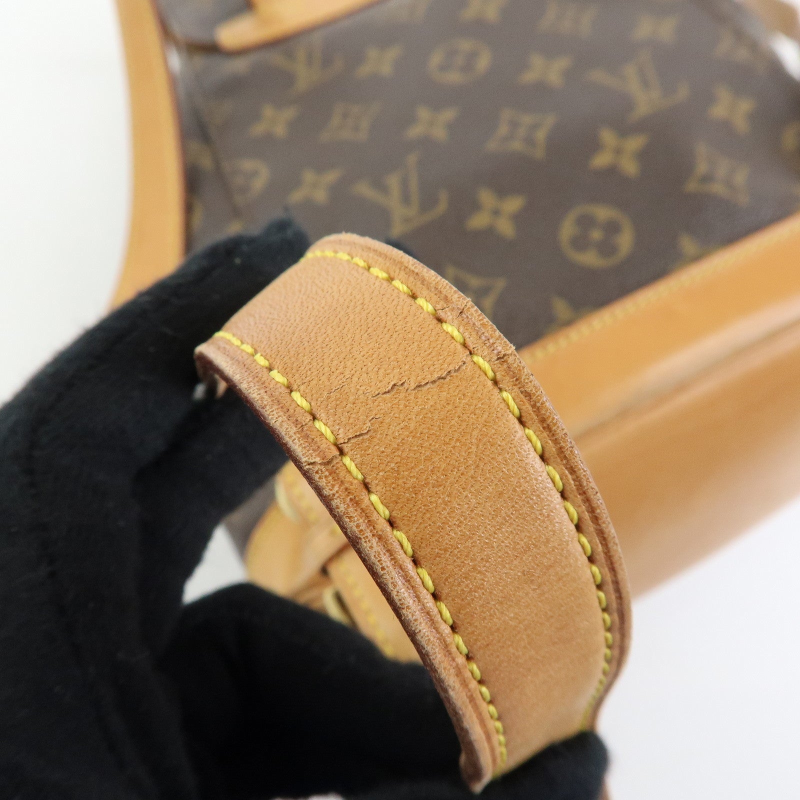 Louis Vuitton Monogram Montsouris MM Backpack Brown M51136