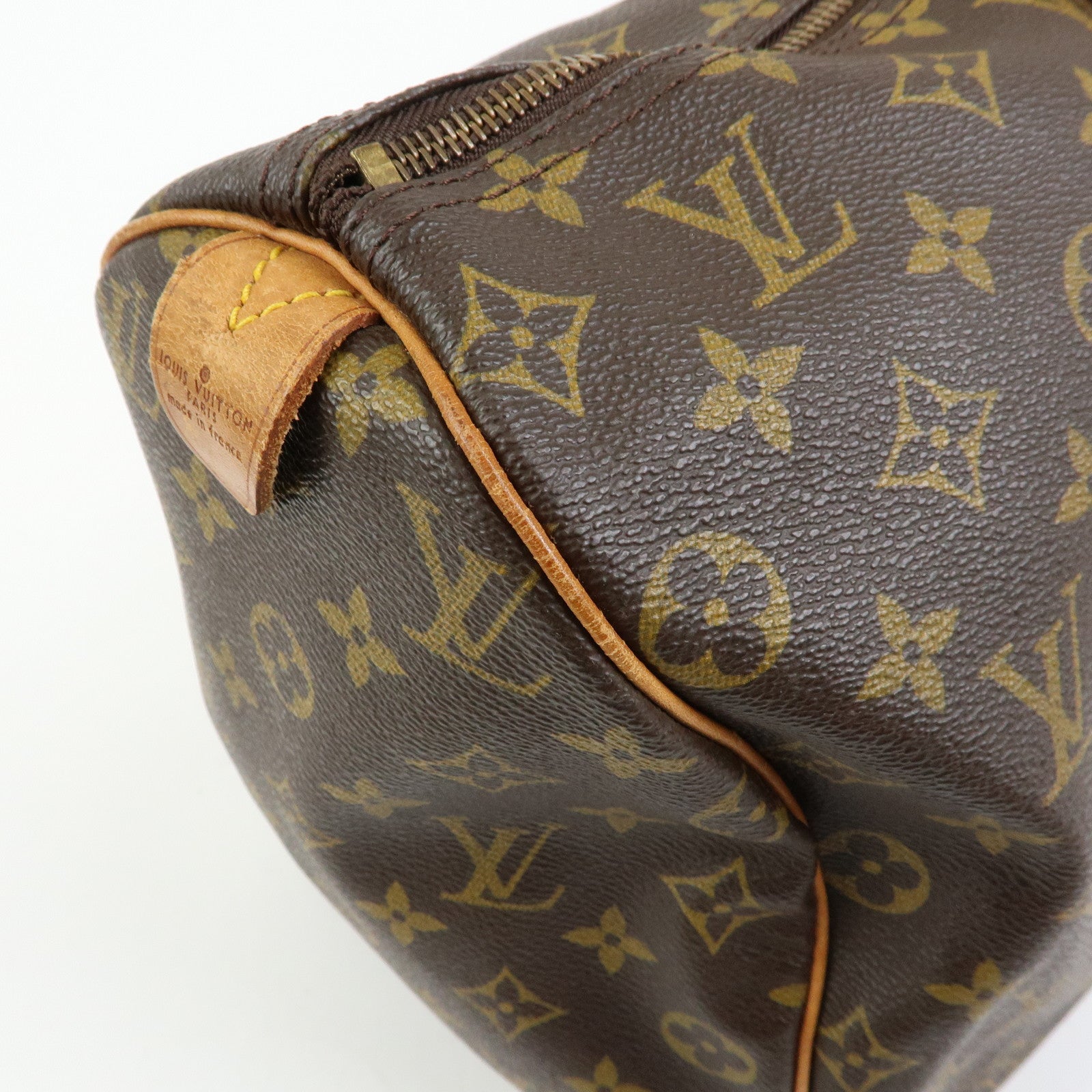 Louis Vuitton Monogram Speedy 40 Boston Bag Hand Bag Brown M41106