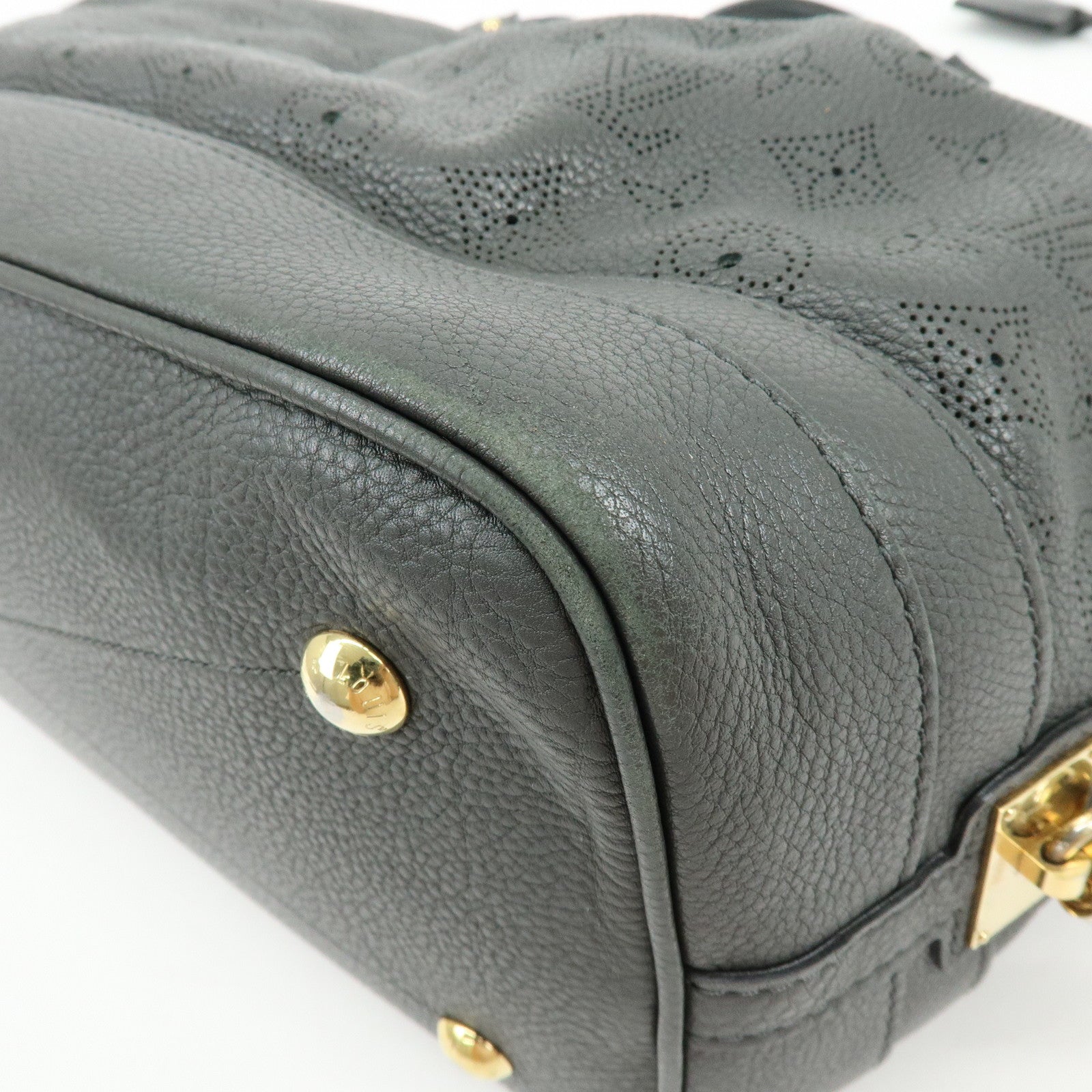 Louis Vuitton Monogram Mahina Stella GM 2Way Hand Bag Anthracite M93178