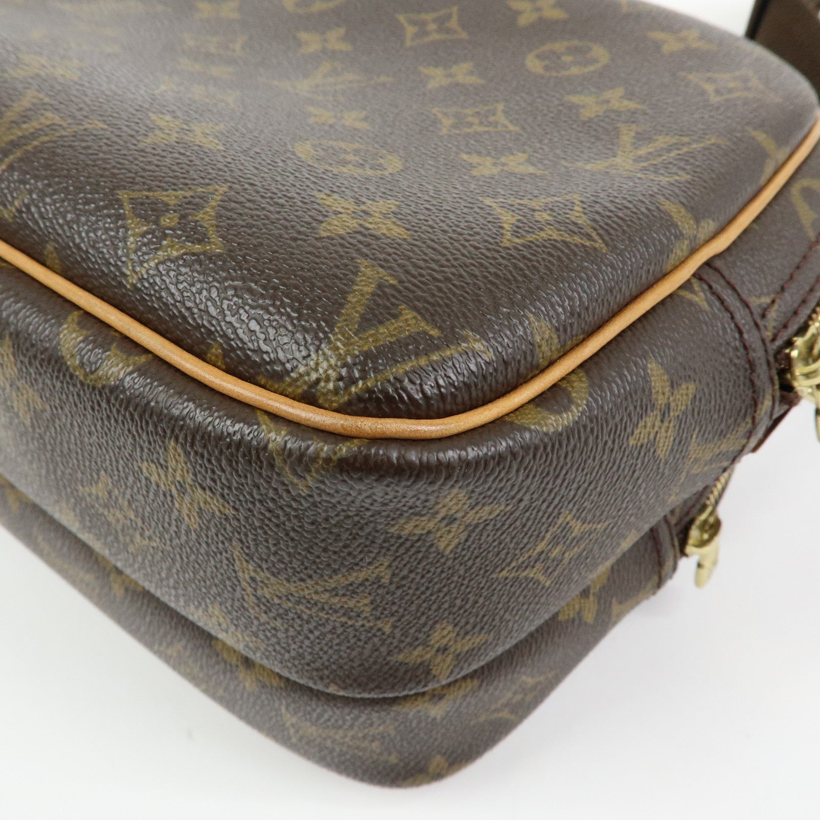 Louis Vuitton Monogram Reporter PM Shoulder Crossbody Bag M45254