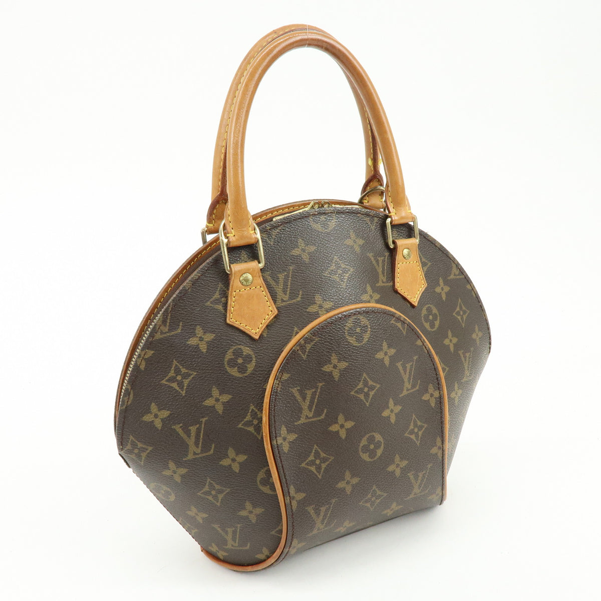 Louis Vuitton Monogram Ellipse PM Hand Bag Brown M51127