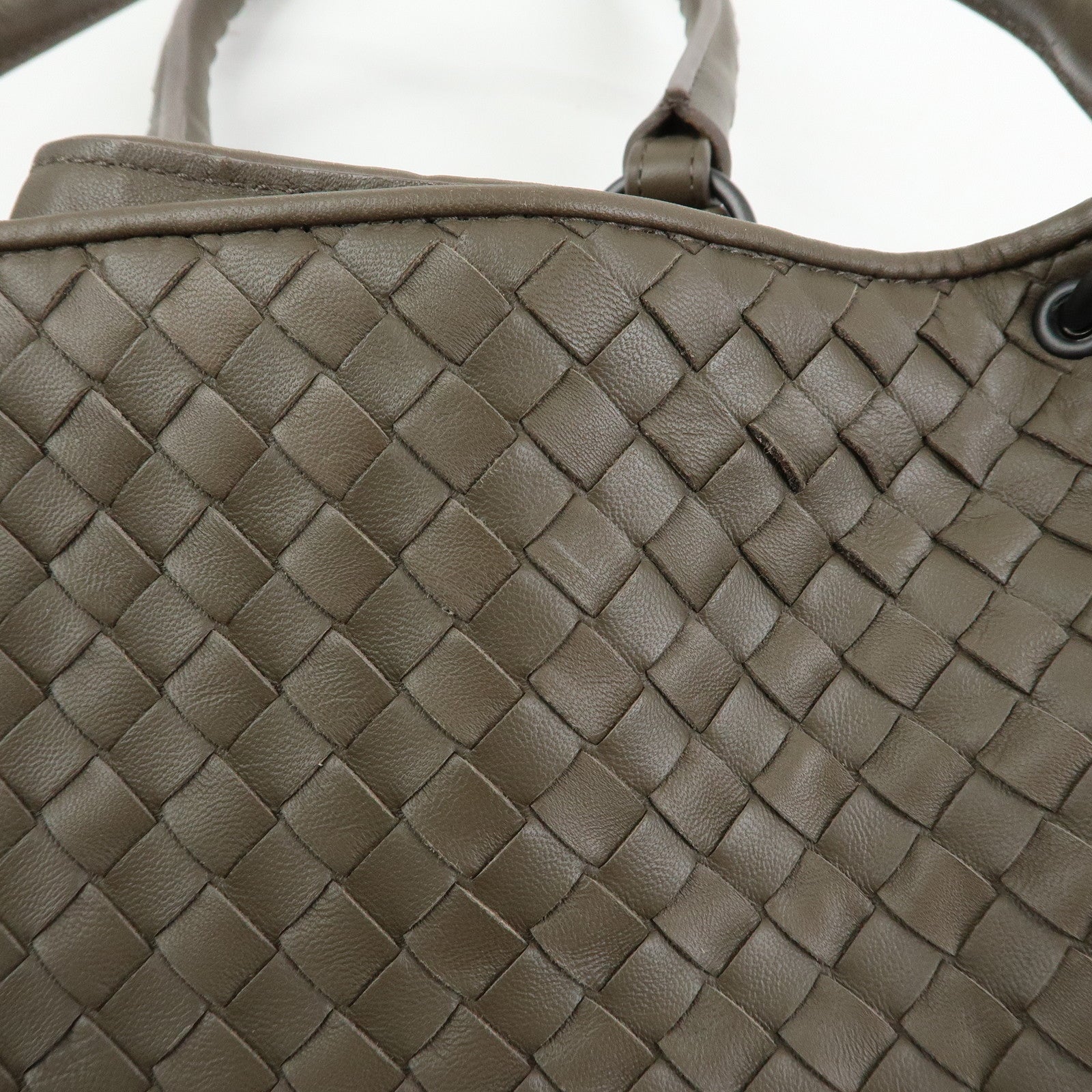BOTTEGA VENETA Intrecciato Parachute Nappa Leather Shoulder Bag 428047