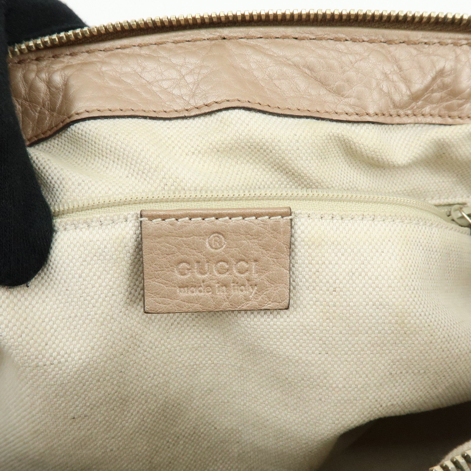 GUCCI Sukey Interlocking G Leather 2Way Shoulder Hand Bag 247902