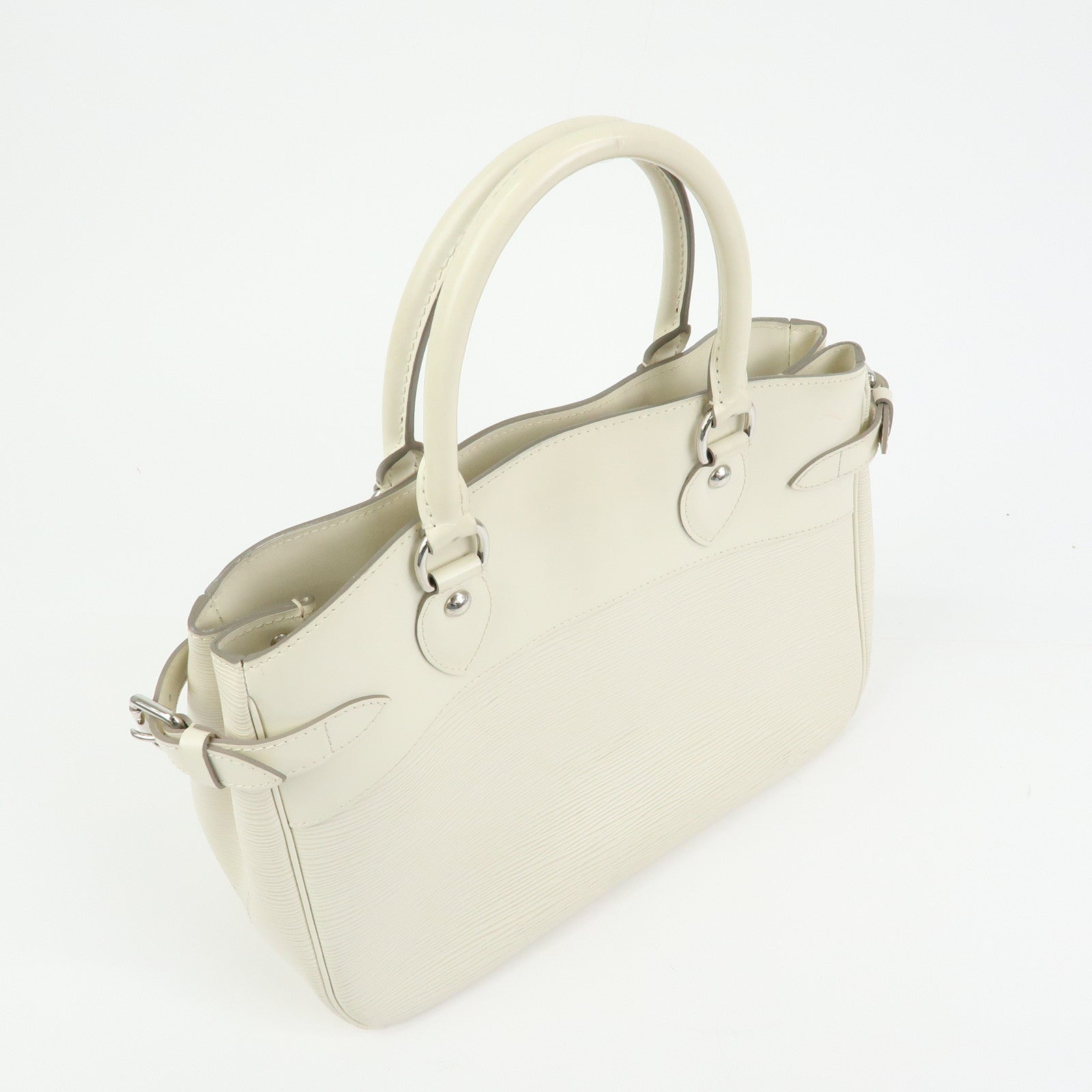 Louis Vuitton Epi Passy PM Hand Bag Tote Bag Ivoire Ivory M5926J