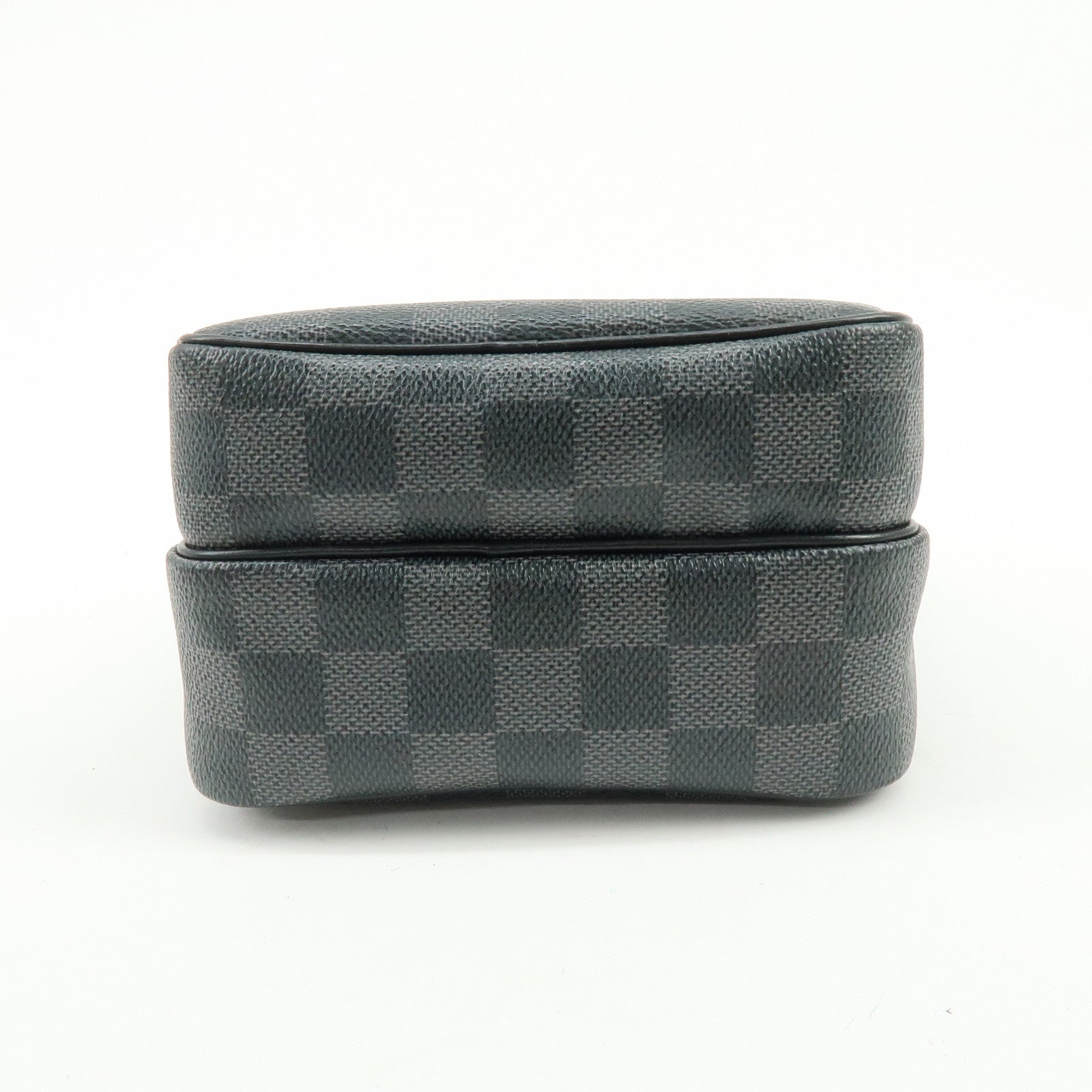 Louis Vuitton Damier Graphite Rem Shoulder Crossbody Bag Black N41446
