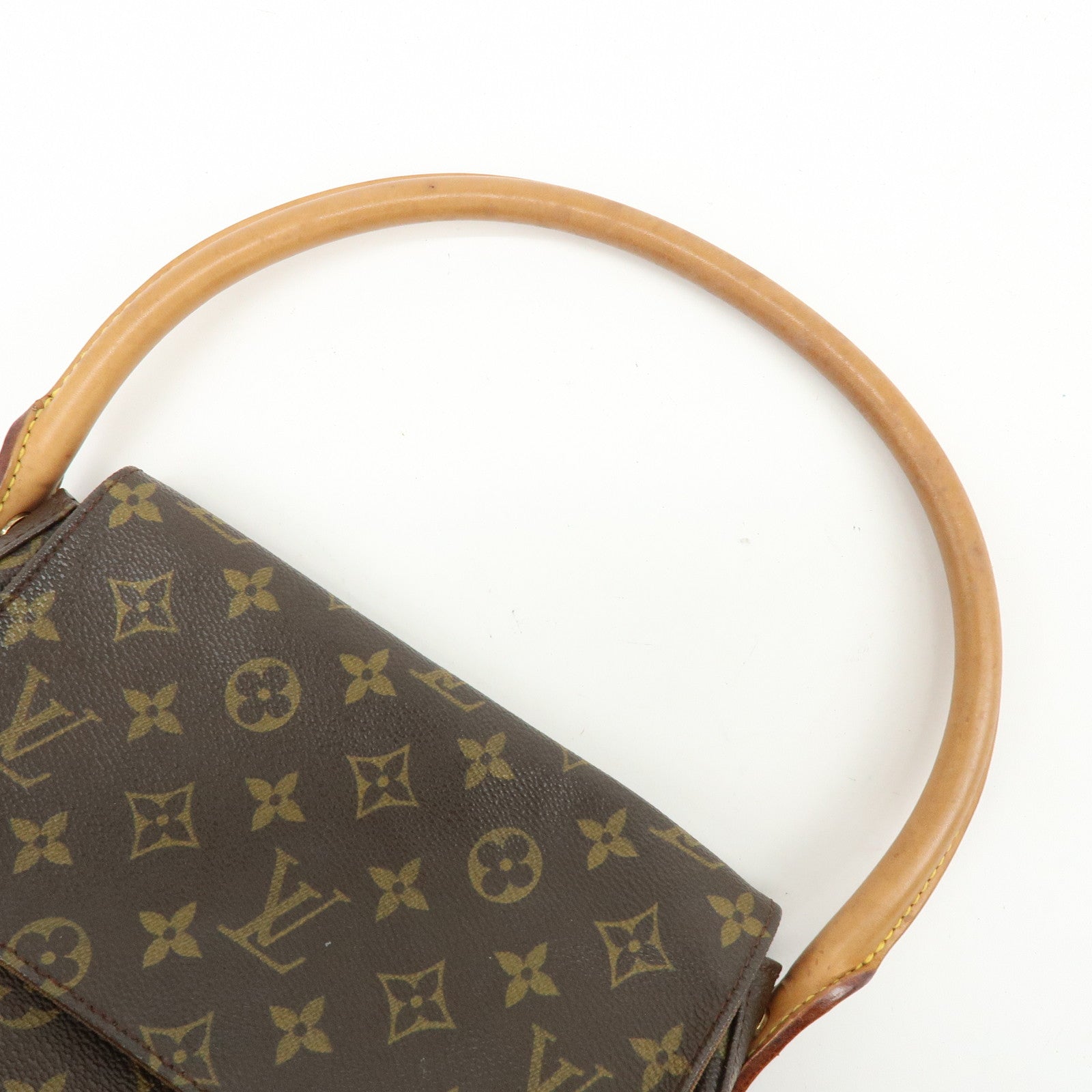 Louis Vuitton Monogram Mini Looping Shoulder Bag Brown M51147