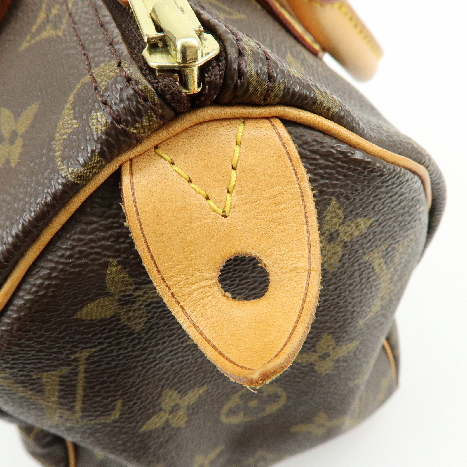 Louis Vuitton Monogram Speedy 25 Boston Bag Hand Bag Brown M41528