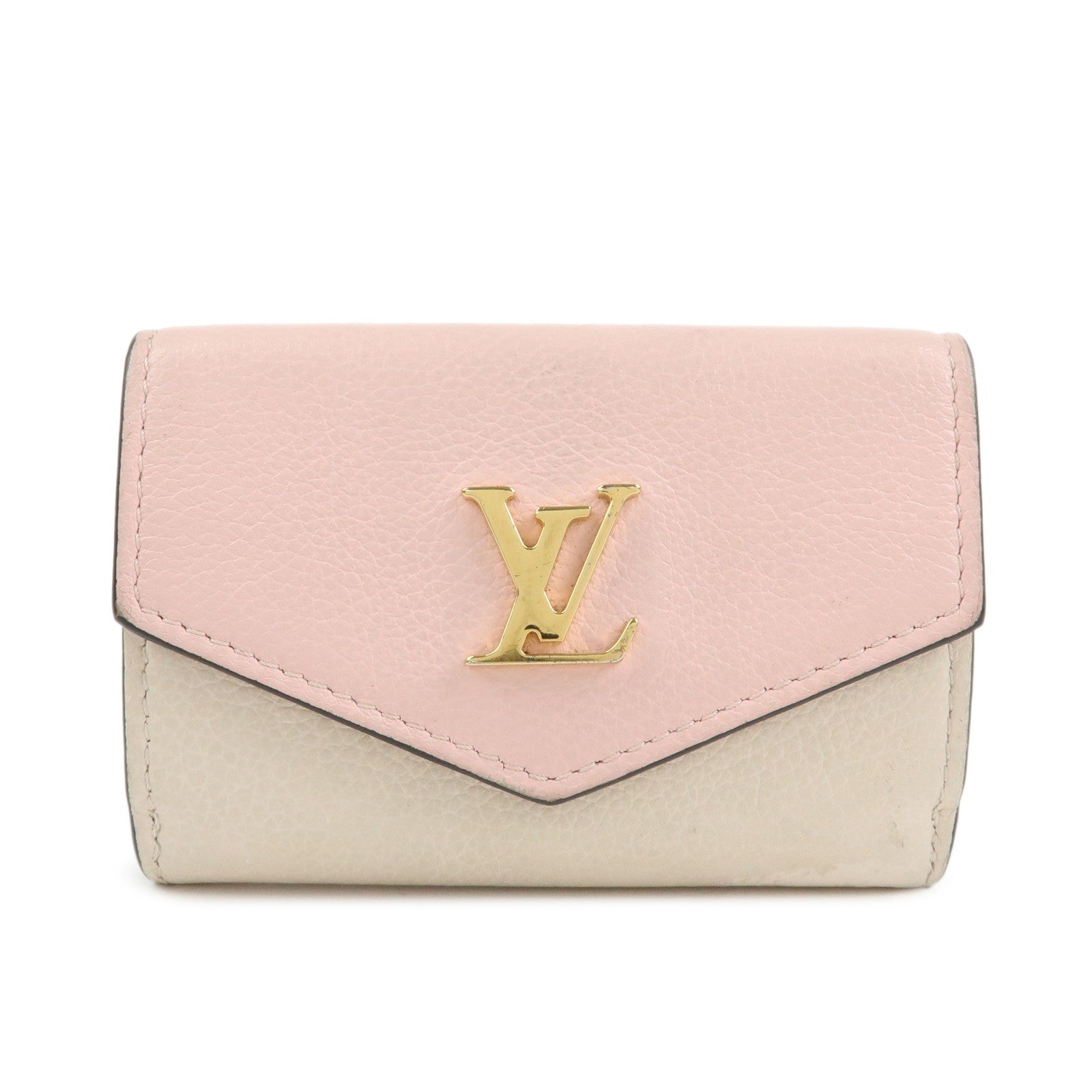 Louis Vuitton Portefeuille Lockmini Taurillon Compact Wallet M80785