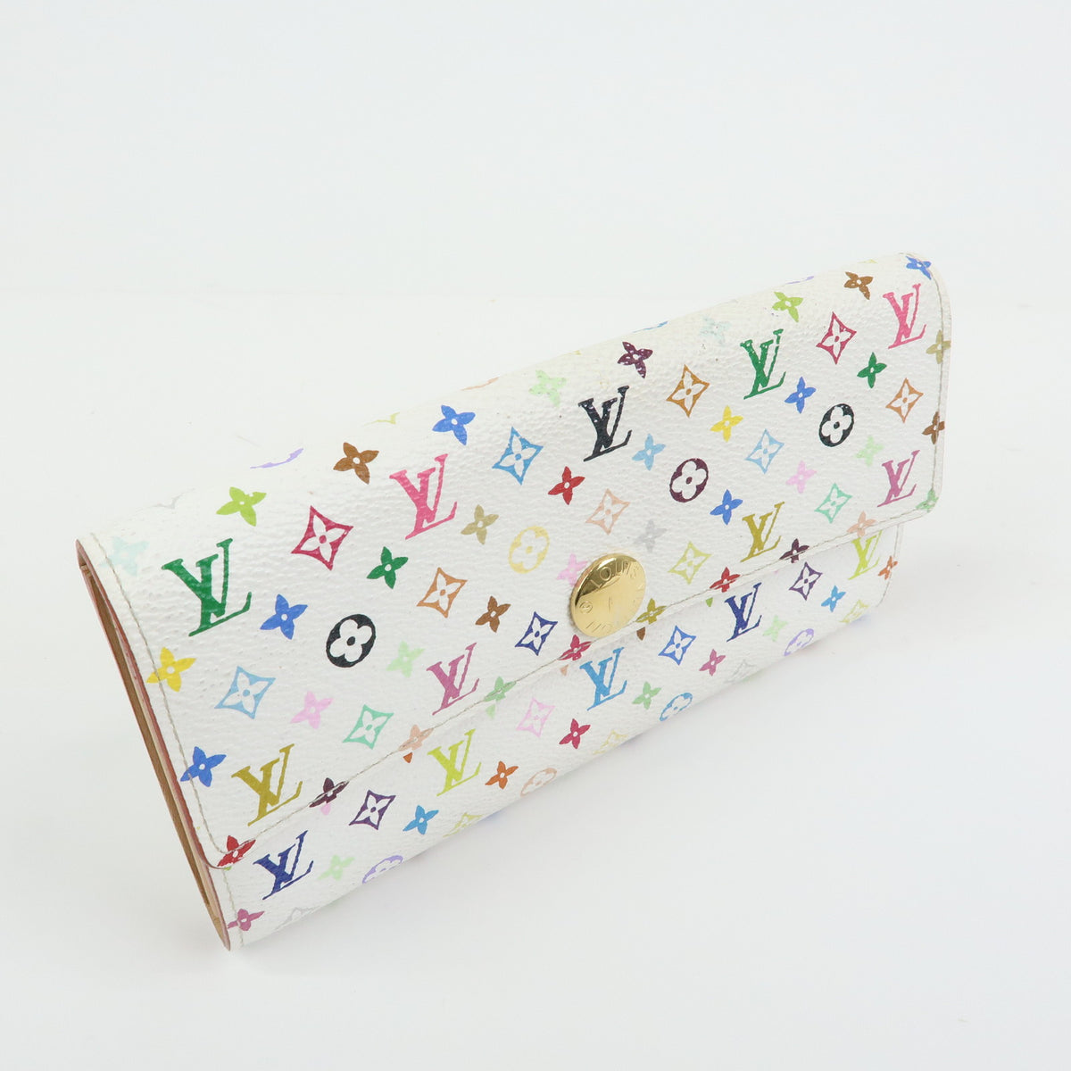 Louis Vuitton Monogram Multicolor Portefeuille Sarah Wallet M93532