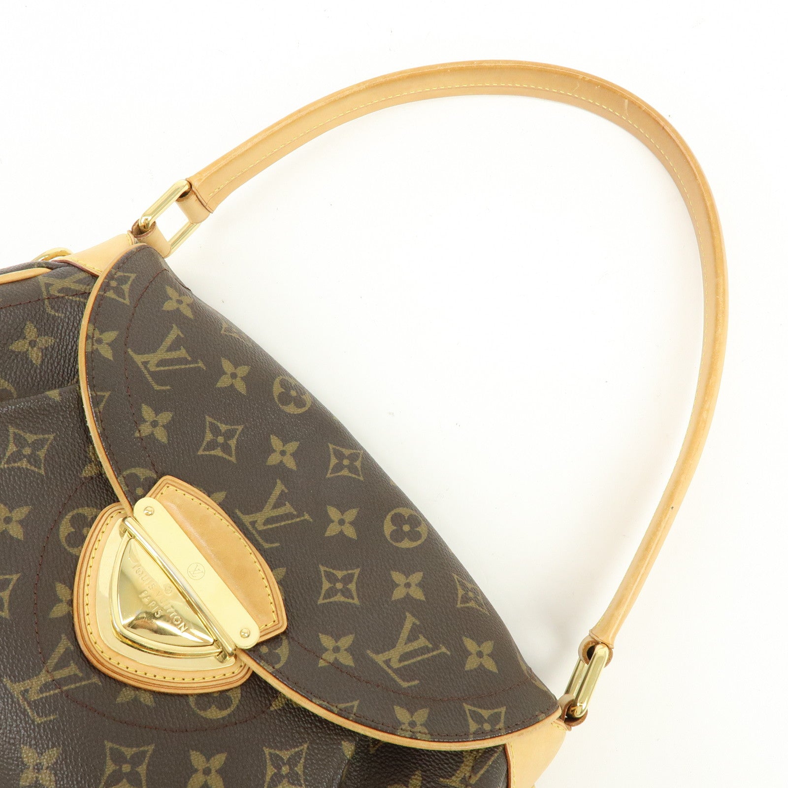 Louis Vuitton Monogram Beverly MM Shoulder Bag Hand Bag Brown M40121