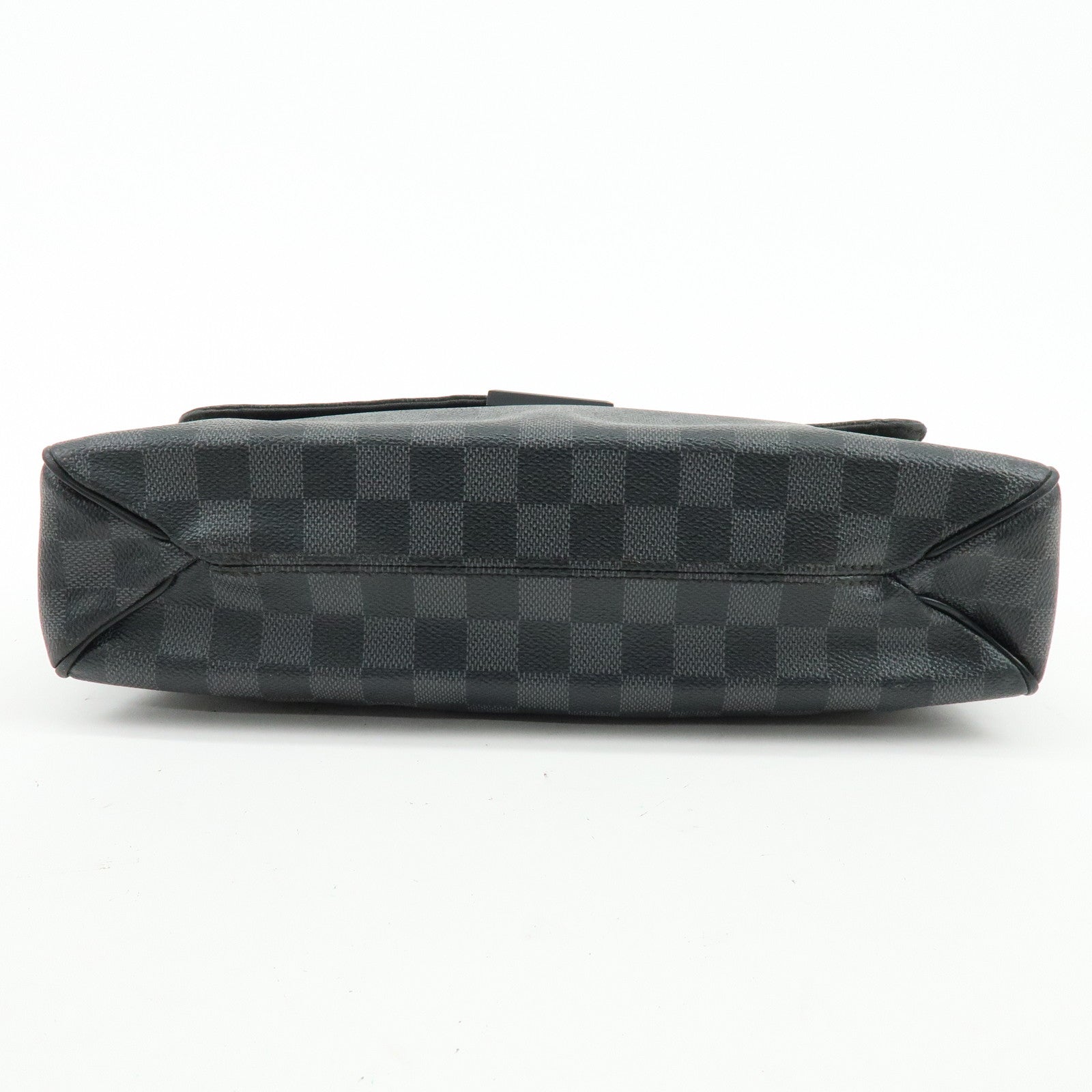 Louis Vuitton Damier Graphite District PM Shoulder Bag Noir N41260