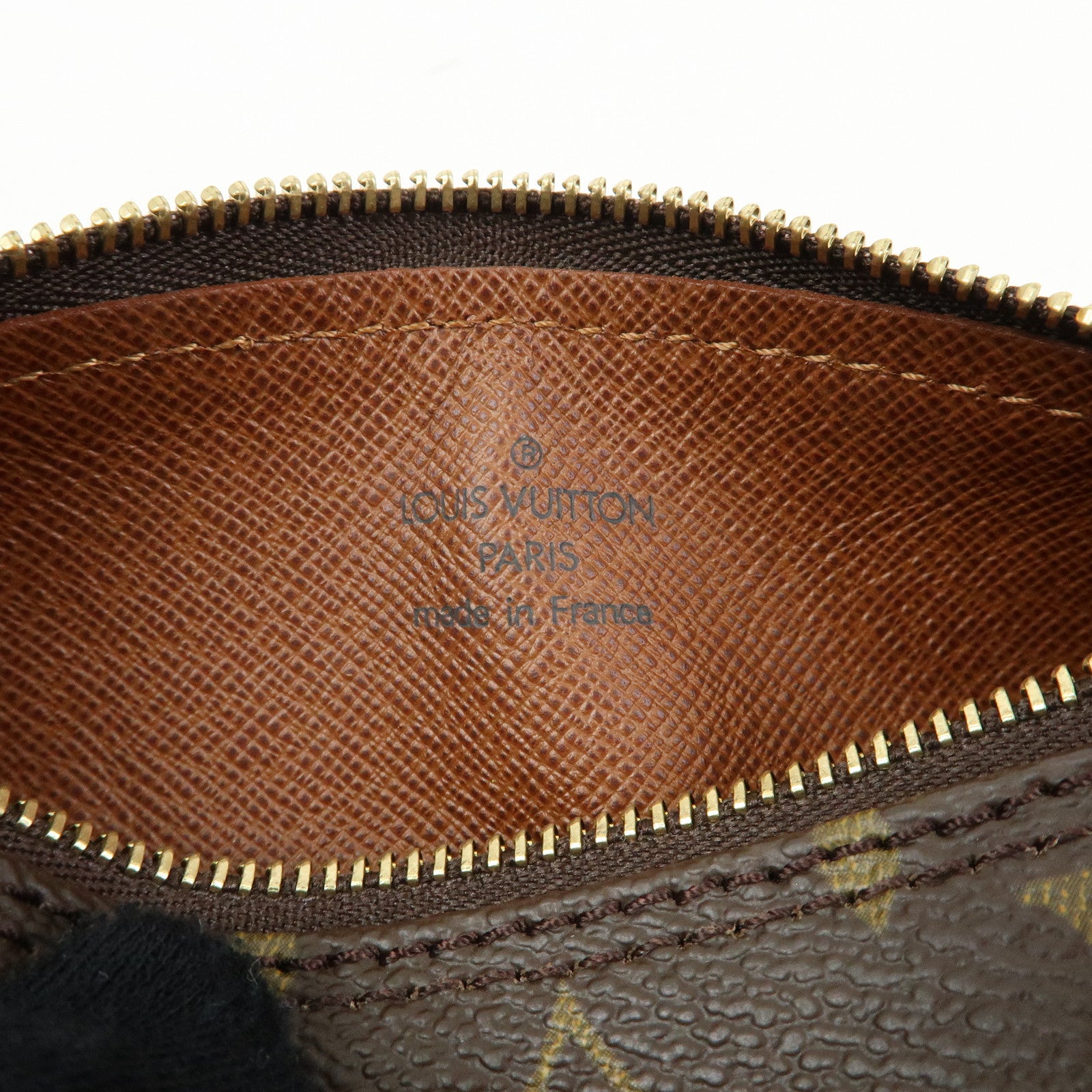 Louis Vuitton Monogram Mini Pouch for Papillon Bag Brown