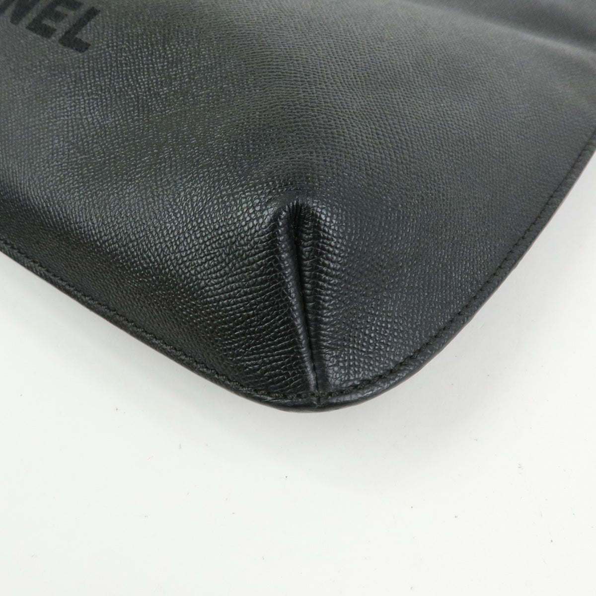 CHANEL Caviarskin Shoulder Bag Tote Bag Hand Bag Black