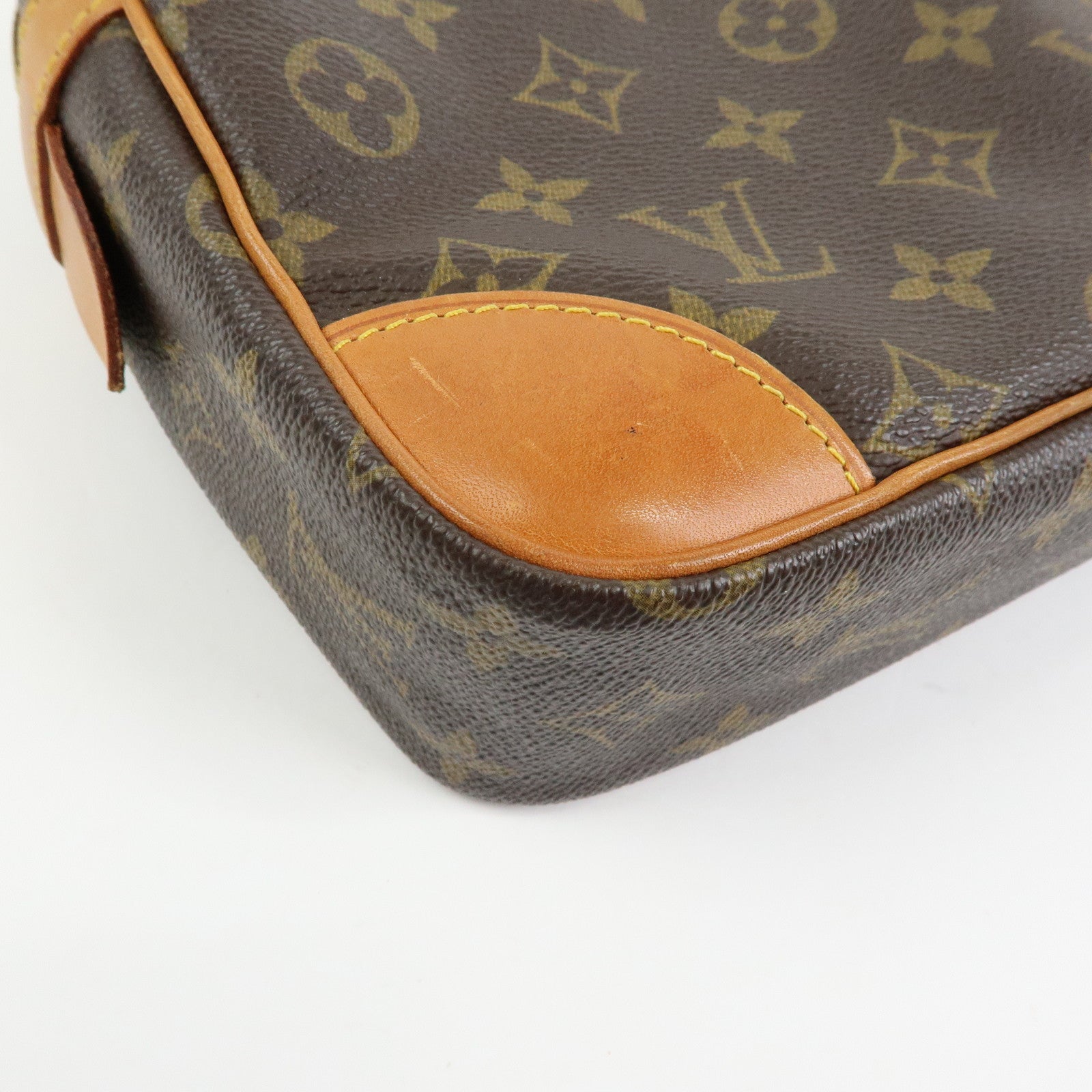 Louis Vuitton Monogram Compiegne 28 Pouch Clutch Bag Pouch Brown M51845