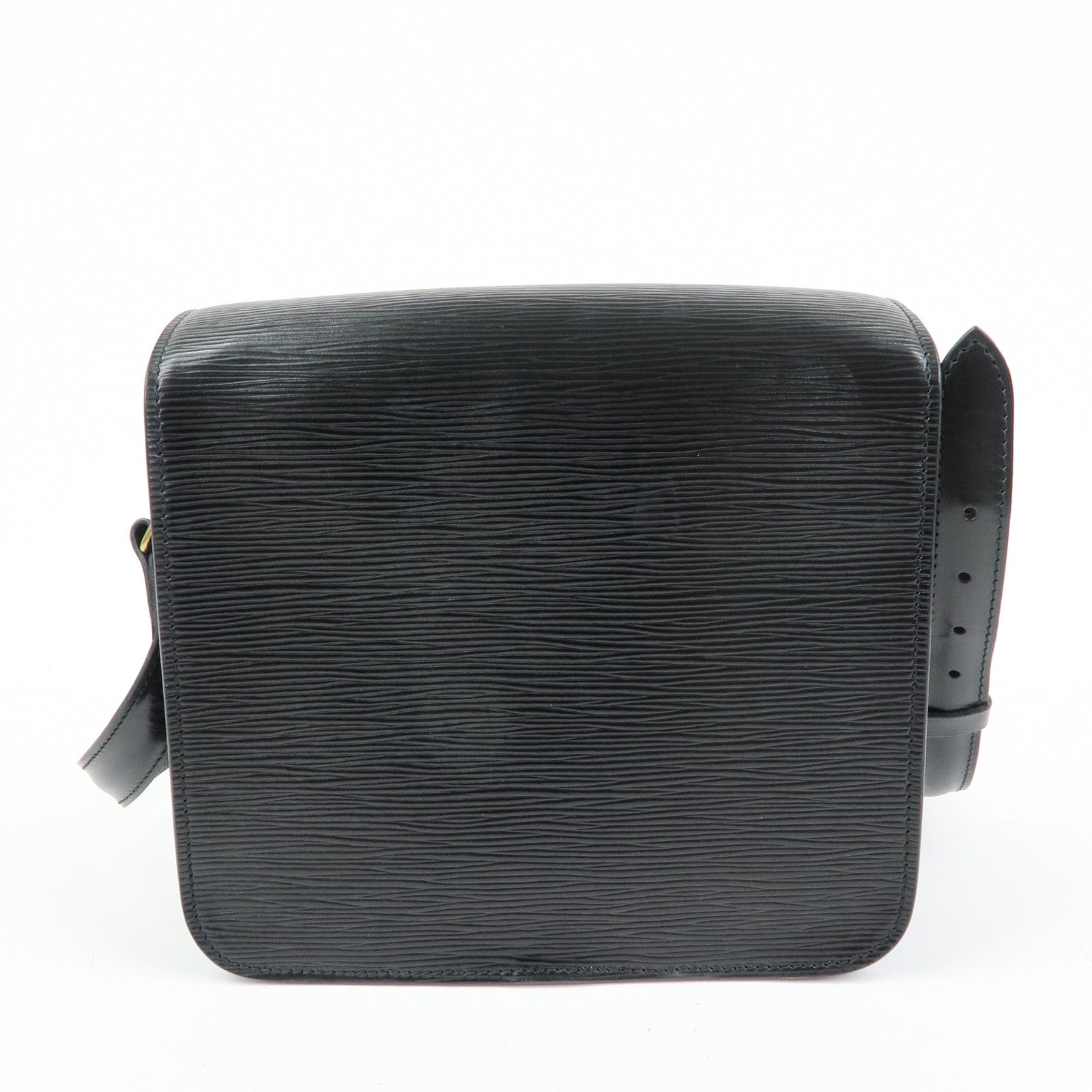 Louis Vuitton Epi Cartouchiere Shoulder Crossbody Bag Noir M52242