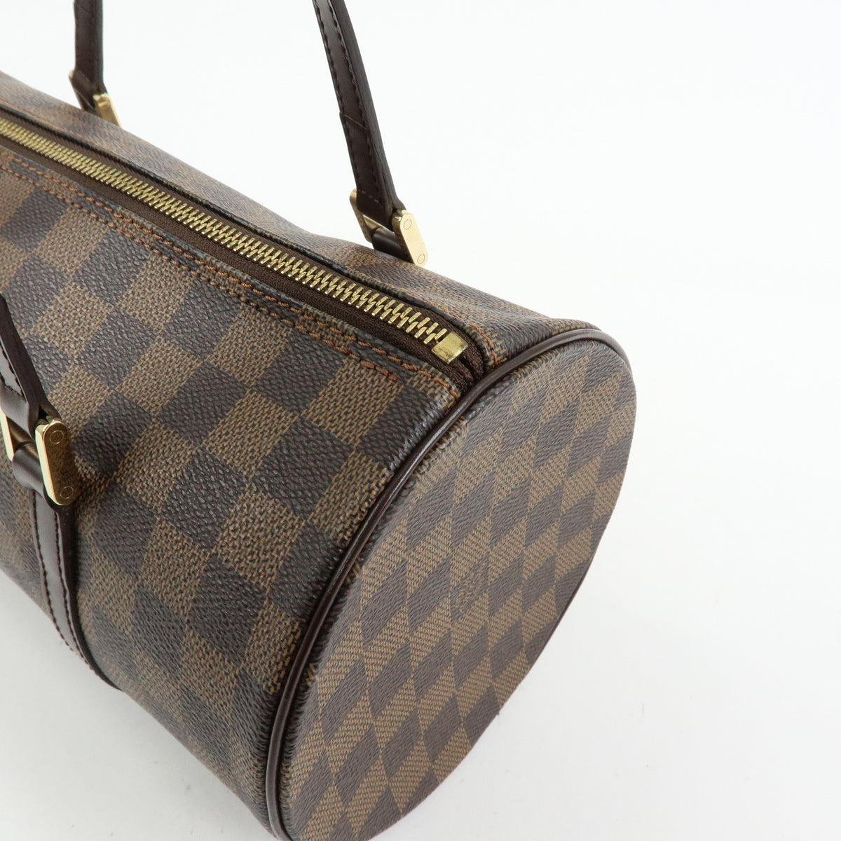 Louis Vuitton Damier Ebene Papillon 30 Hand Bag Brown N51303