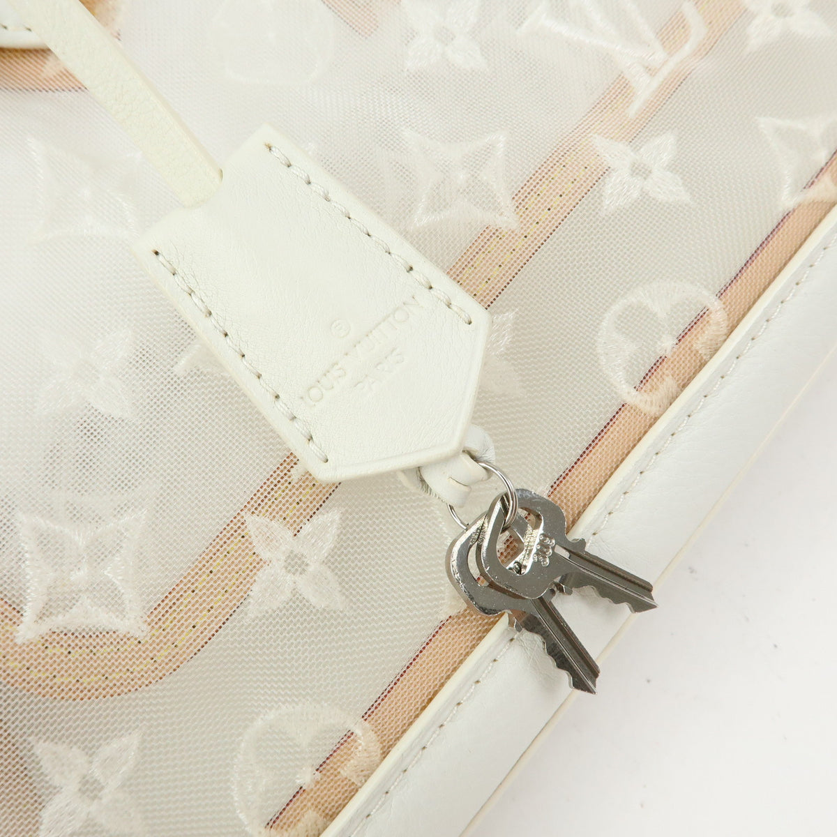 Louis Vuitton Monogram Transparence Lockit East-West Tote Bag M40701