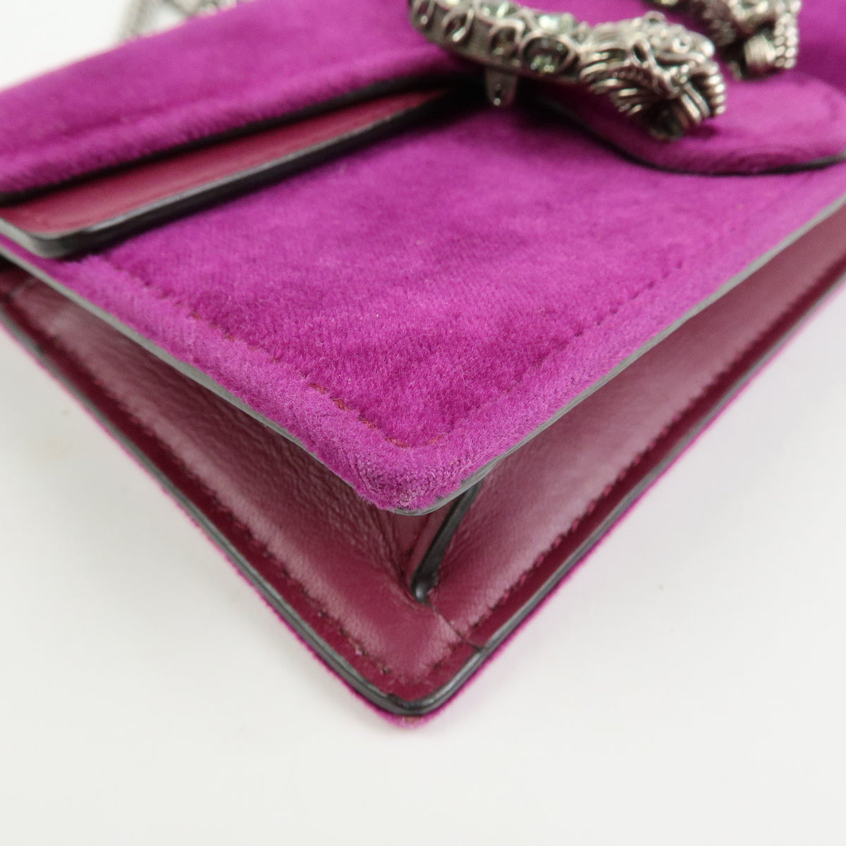 GUCCI Dionysus Super Mini Bag Suede Leather Shoulder Bag 476432