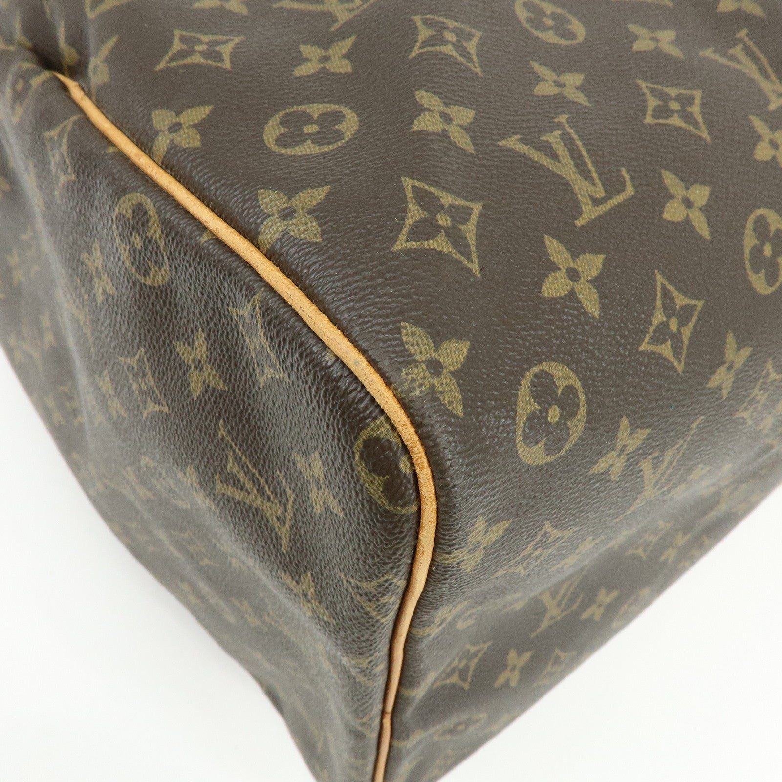 Louis Vuitton Monogram Keep All 60 Boston Bag Brown M41422