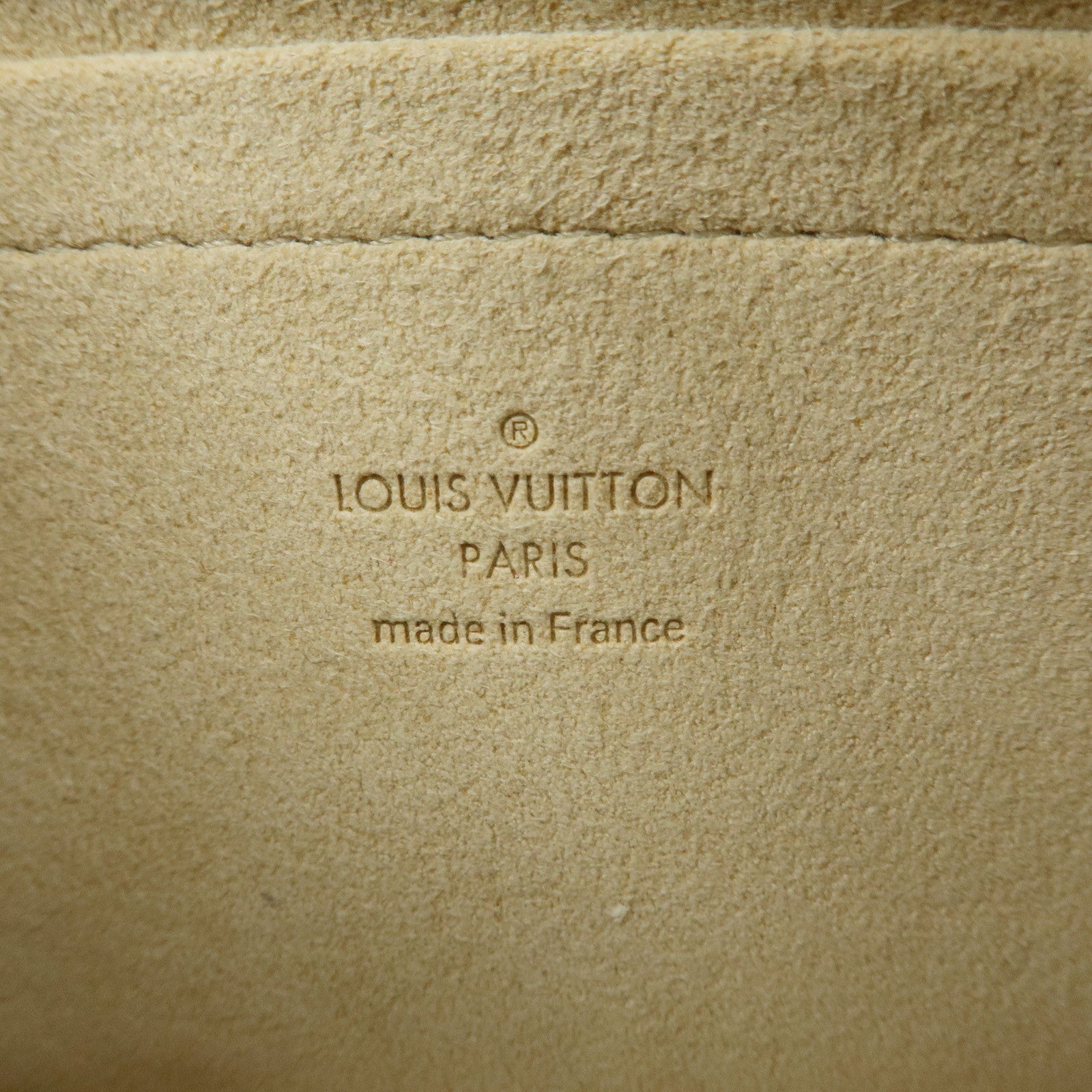 Louis Vuitton Damier Azur Pochette Milla MM Mini Accesory Pouch N60027
