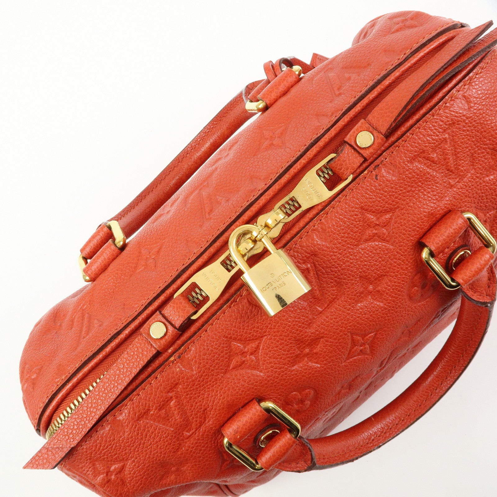 Louis Vuitton Monogram Empreinte Speedy Bandouliere 25 2Way Bag M40758