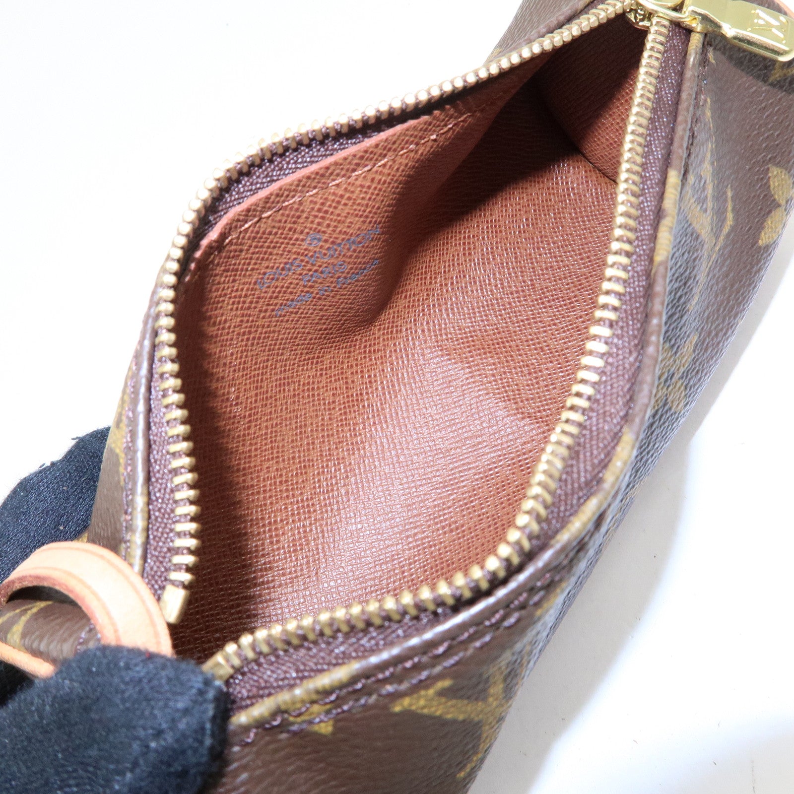 Louis Vuitton Monogram Mini Pouch for Papillon Bag Brown