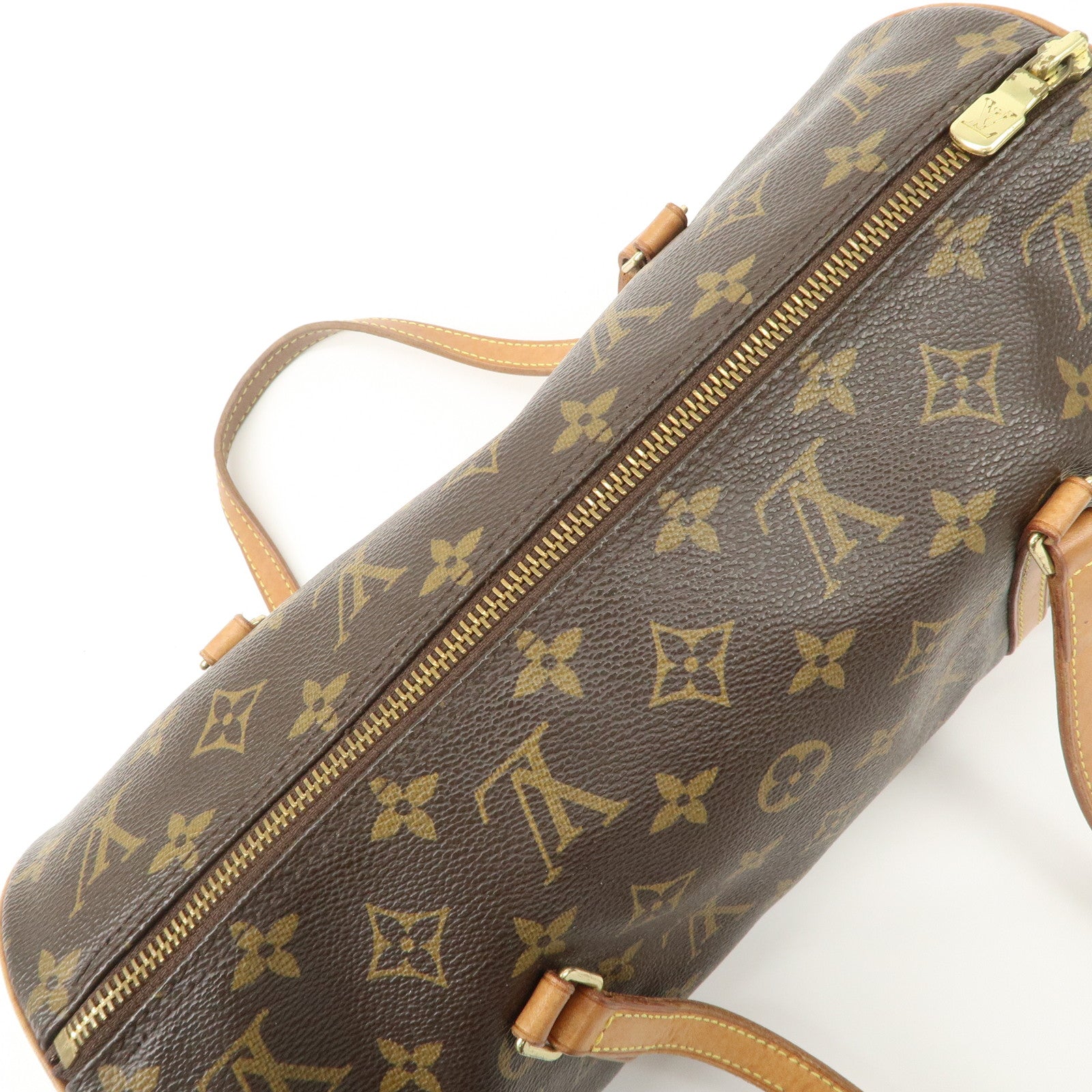 Louis Vuitton Monogram Papillon 30 Hand Bag New Style M51385 Used