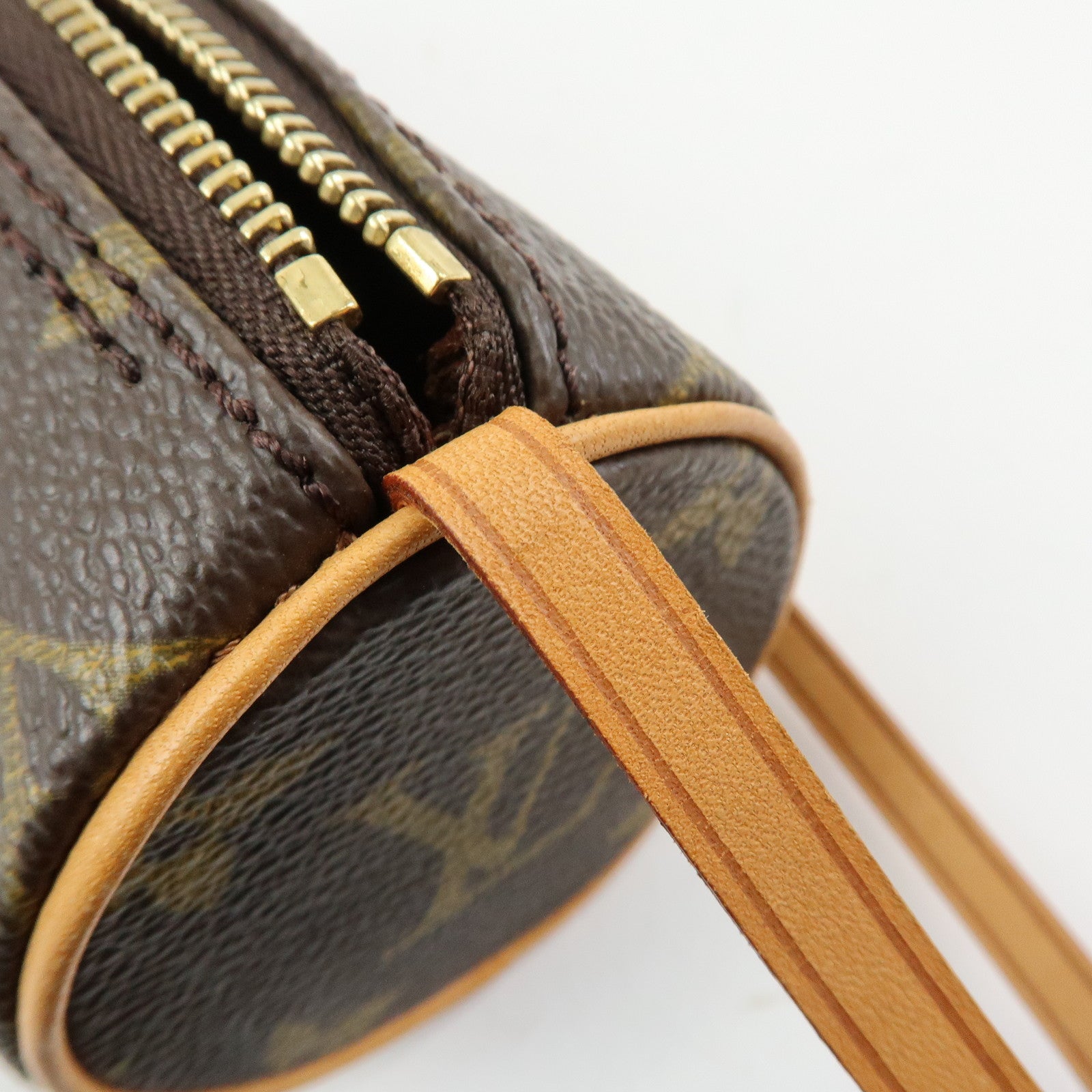 Louis Vuitton Monogram Mini Pouch for Papillon Bag Brown