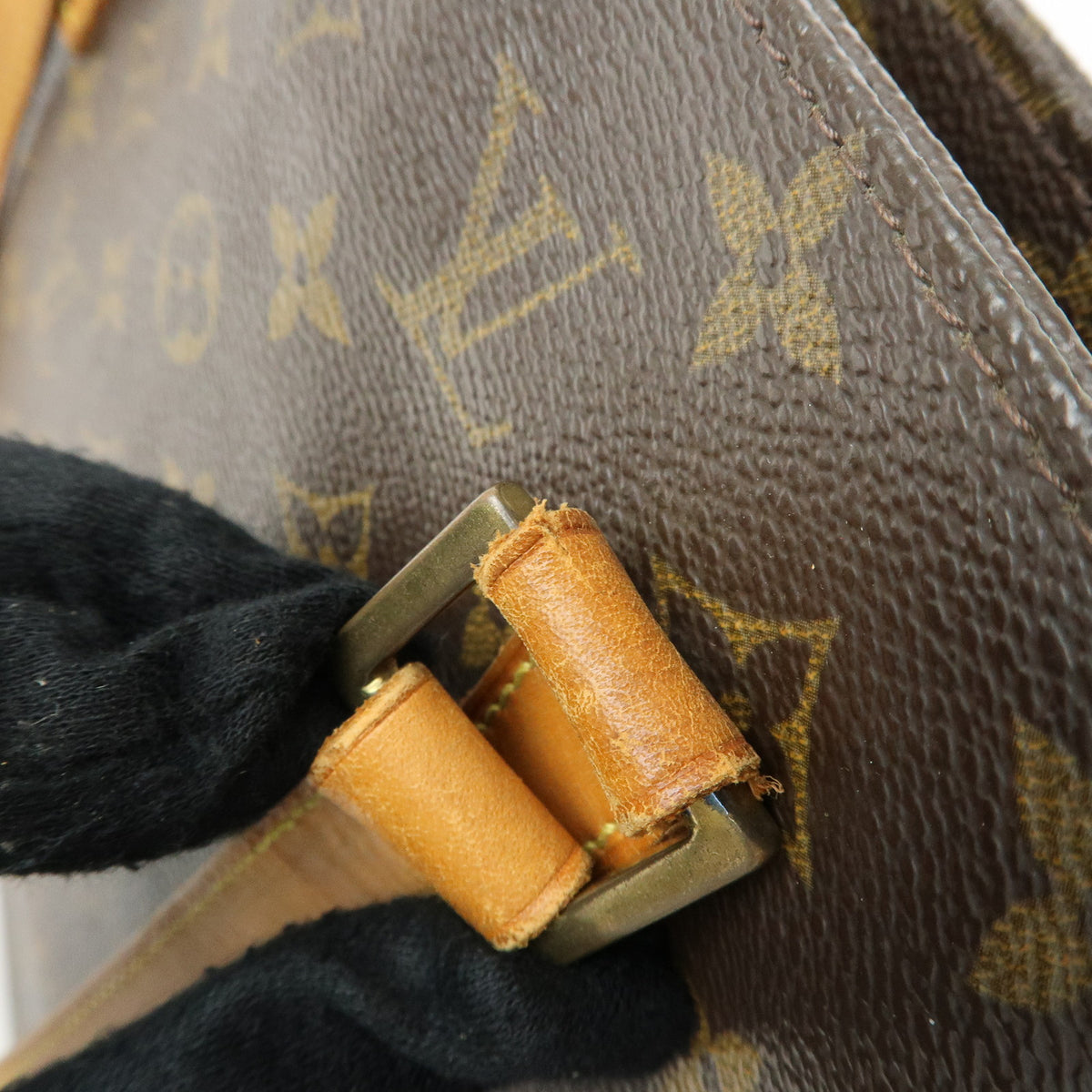 Louis Vuitton Monogram Luco Tote Bag Shoulder Bag Brown M51155
