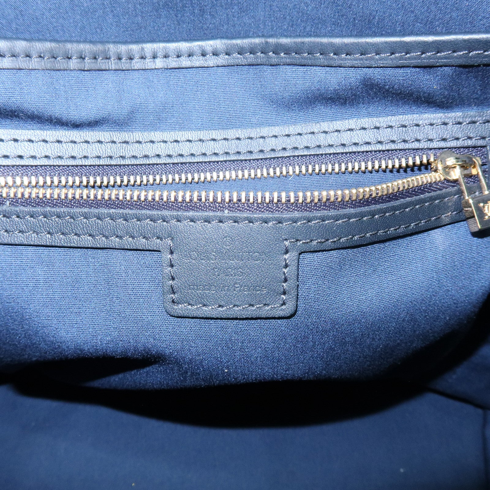 Louis Vuitton Monogram Mini Lucille GM Canvas Tote Bag Blue M92679