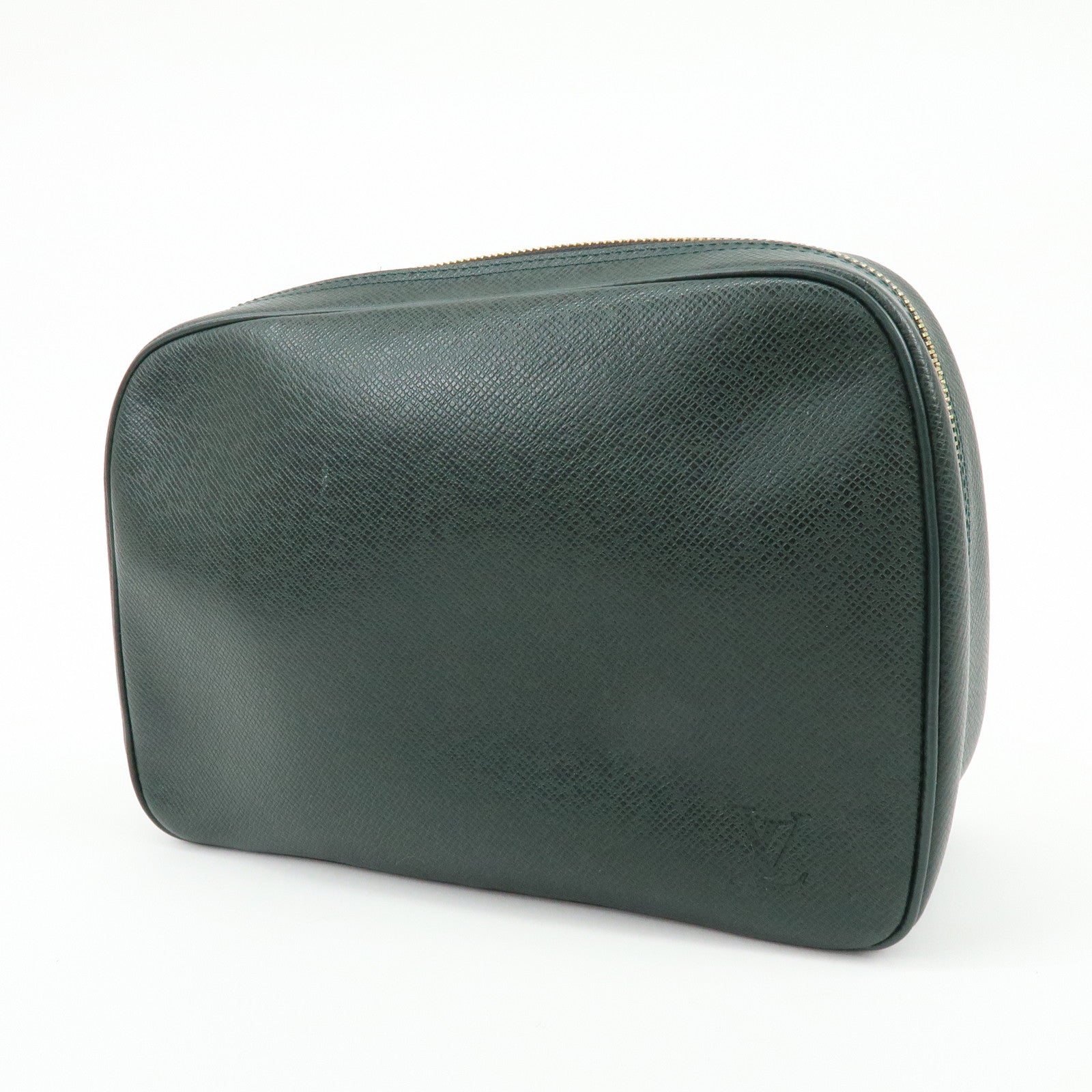 Louis Vuitton Taiga Leather Trousse Toilette GM Pouch Epicea M30214