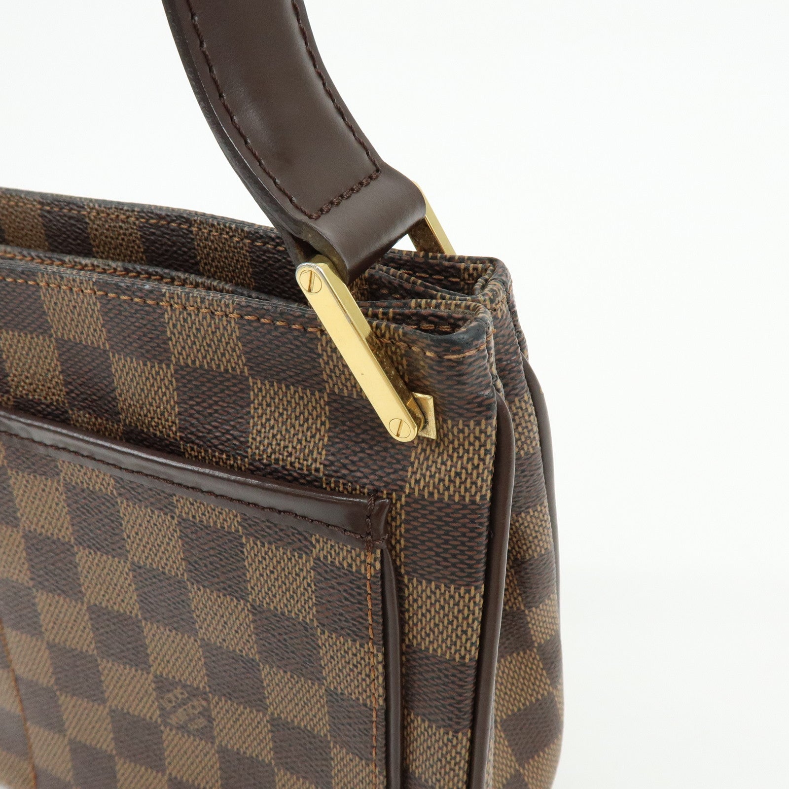Louis Vuitton Damier Aubagne Shoulder Bag Hand Bag Brown N51129