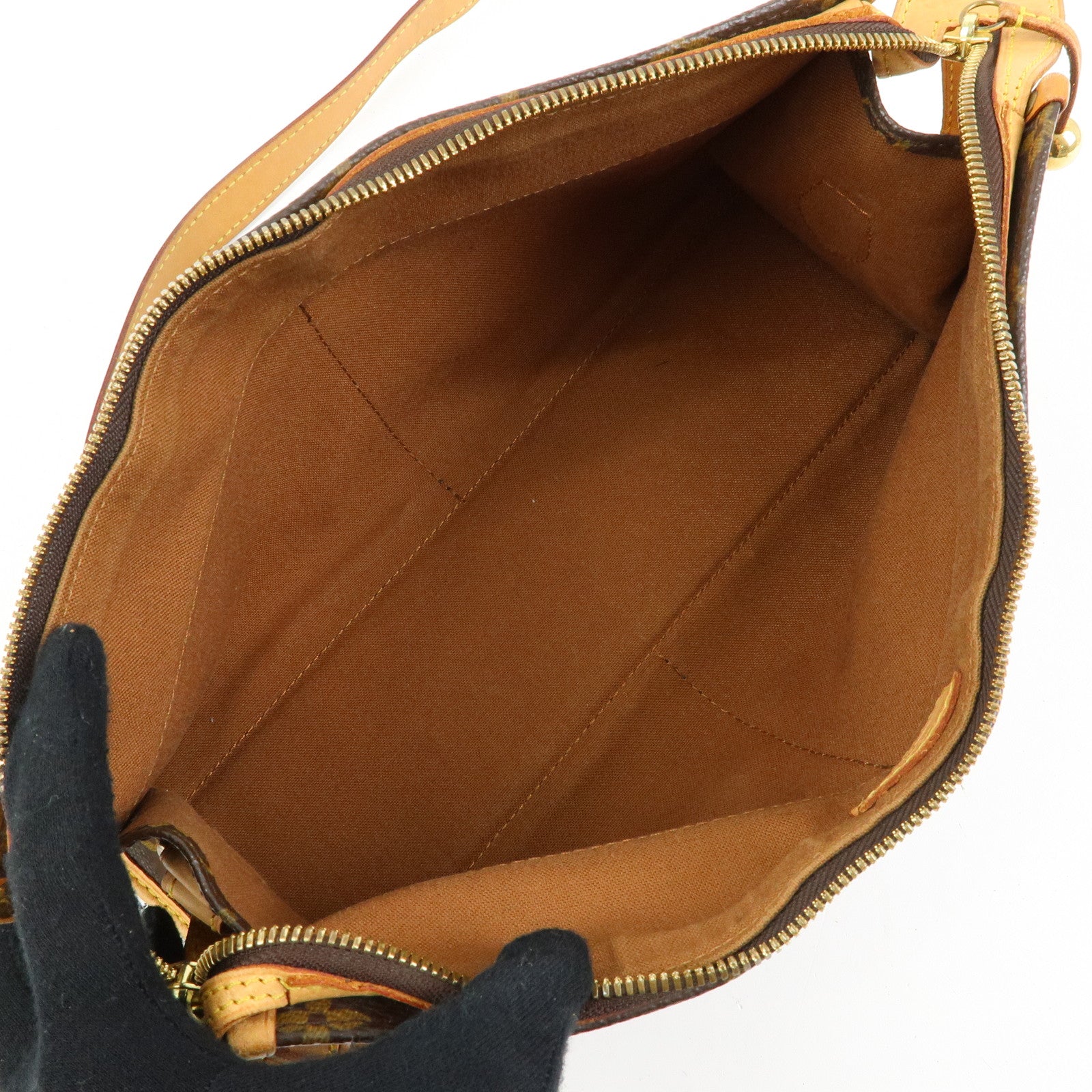 Louis Vuitton Monogram Popincourt Long Shoulder Bag Brown M40008