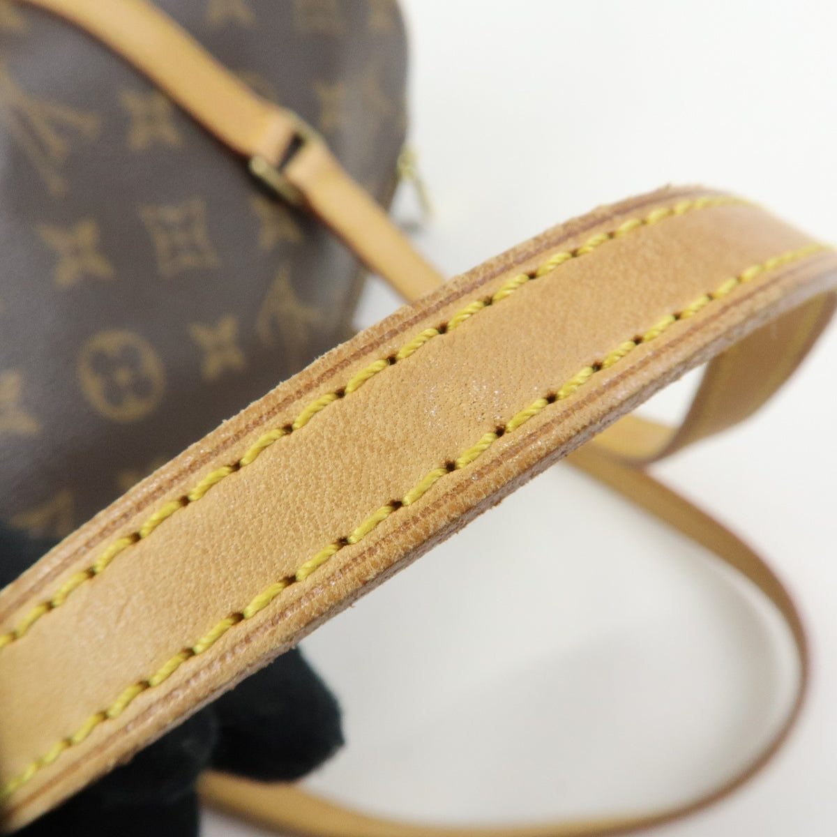 Louis Vuitton Monogram Papillon 30 Hand Bag Brown M51385