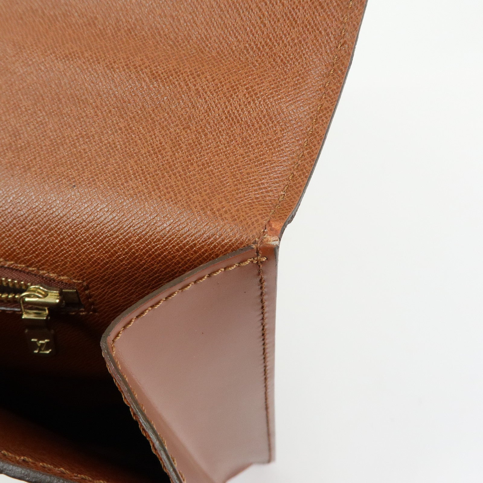 Louis Vuitton Monogram Port‑Documents Bandoulière Brown M53338