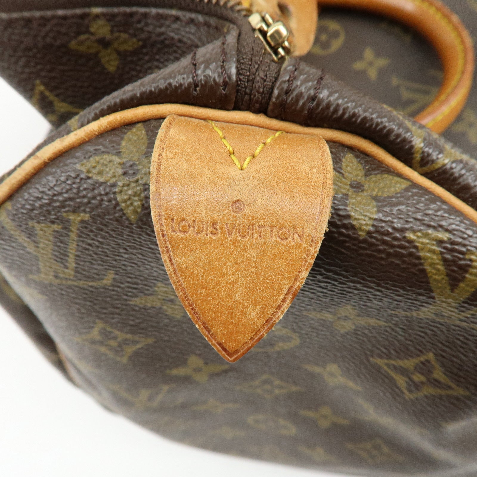 Louis Vuitton Monogram Speedy 40 Hand Bag Boston Bag Brown M41522