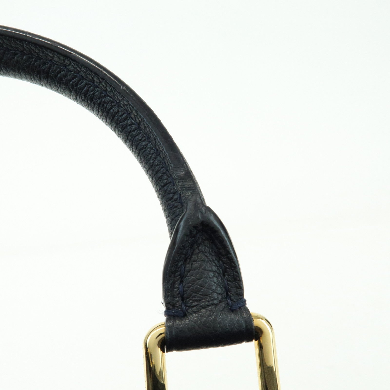 Louis Vuitton Monogram Empreinte Speedy Bandouliere 25 Navy M40762