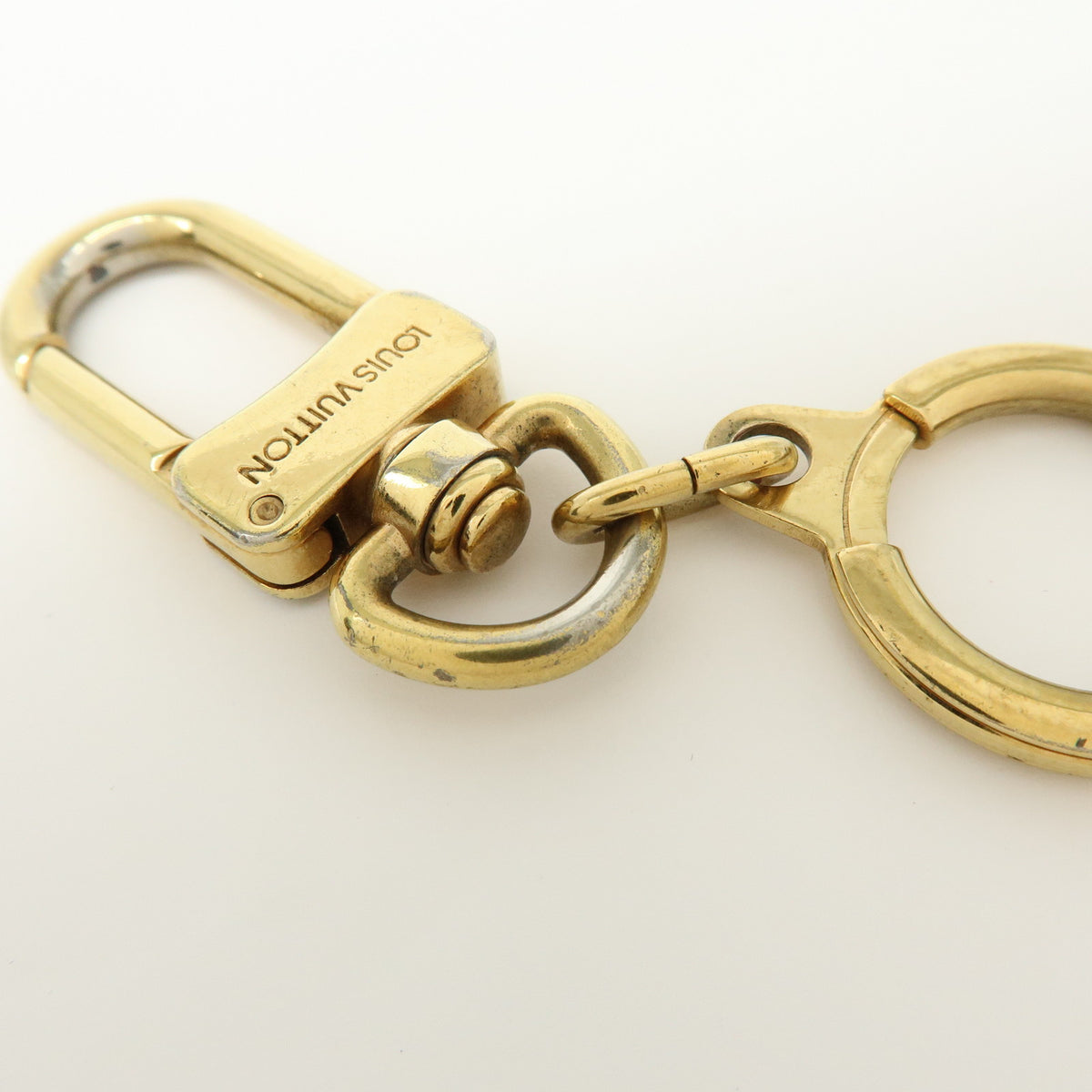 Louis Vuitton Ano Cles Key Chain Bag Chram Gold M62694