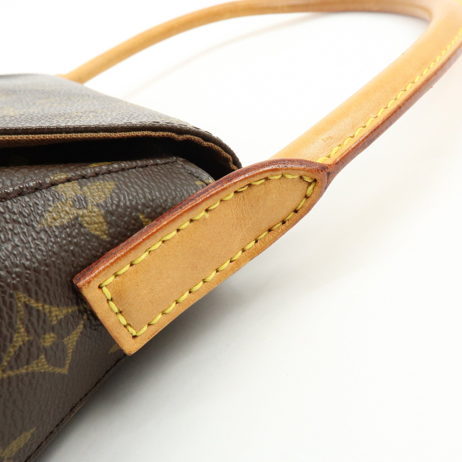 Louis Vuitton Monogram Mini Looping Shoulder Bag Brown M51147