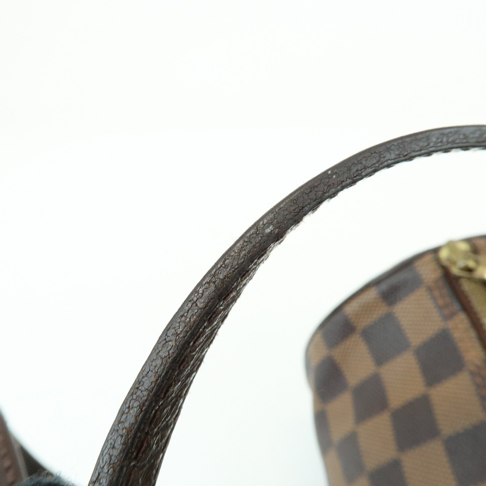 Louis Vuitton Damier Ebene Papillon 30 Hand Bag Brown N51303